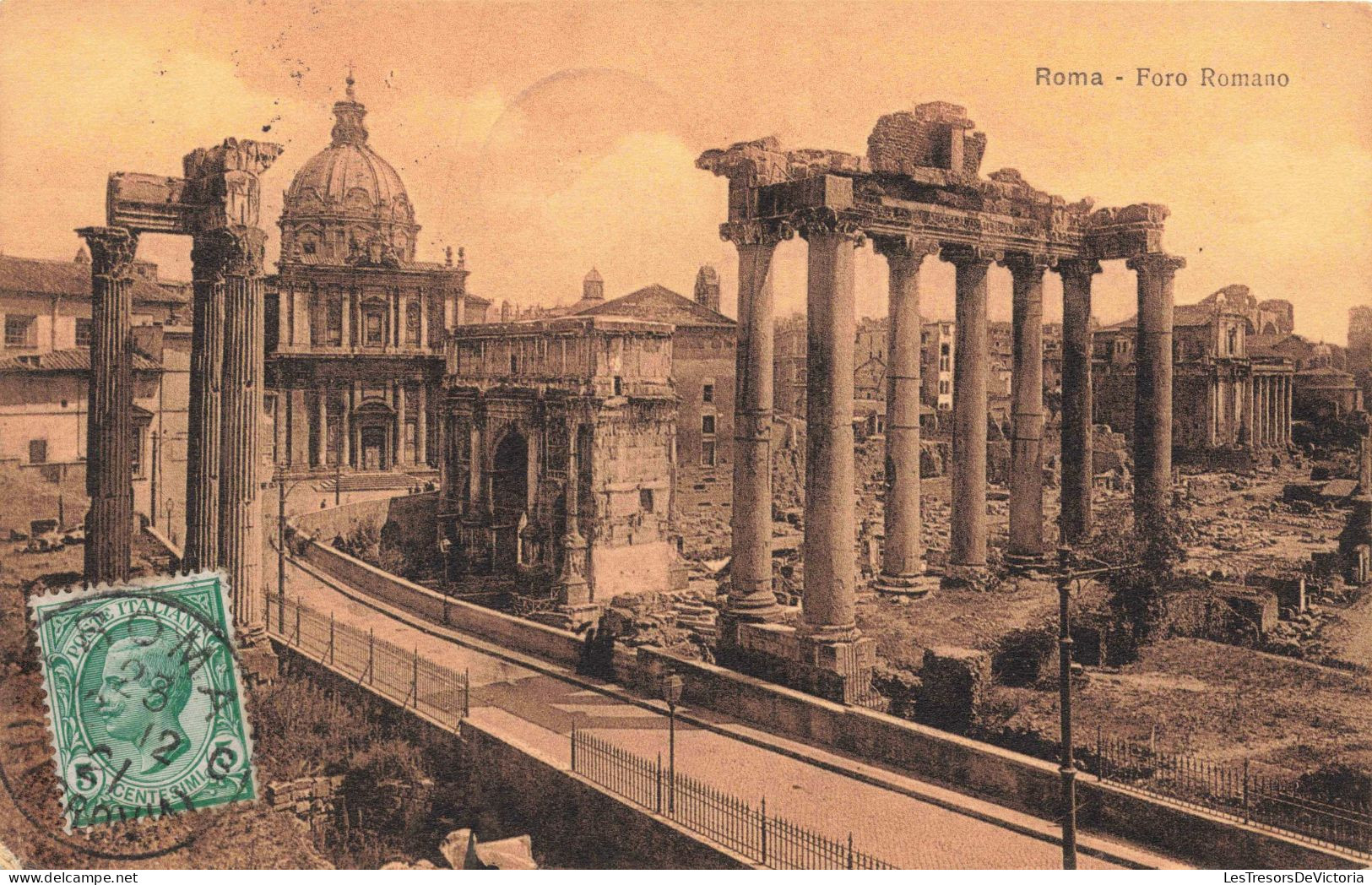 ITALIE - Roma - Foro Romano -  Carte Postale Ancienne - Andere Monumenten & Gebouwen