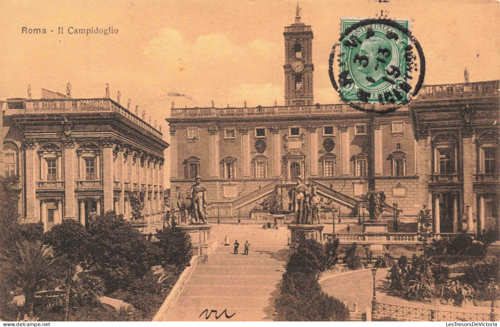 ITALIE - Roma - II Campidoglio -  Carte Postale Ancienne - Andere Monumenten & Gebouwen