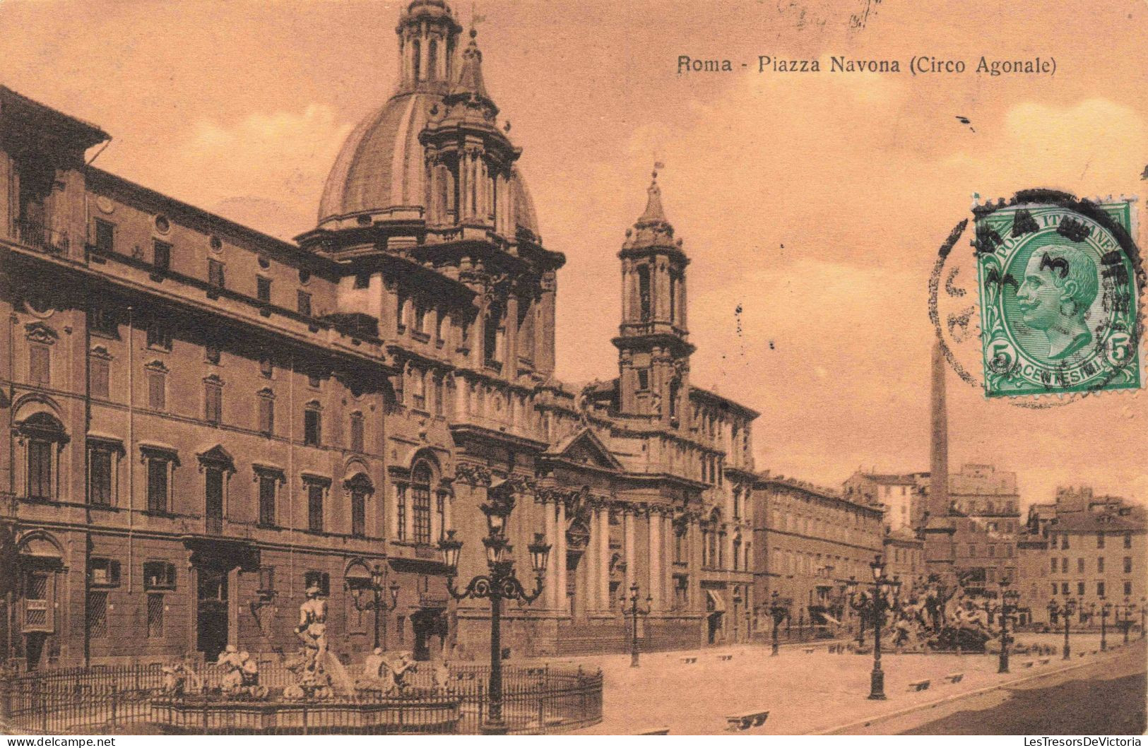 ITALIE - Roma - Piazza Navona (Circo Agonale)  -  Carte Postale Ancienne - Altri Monumenti, Edifici