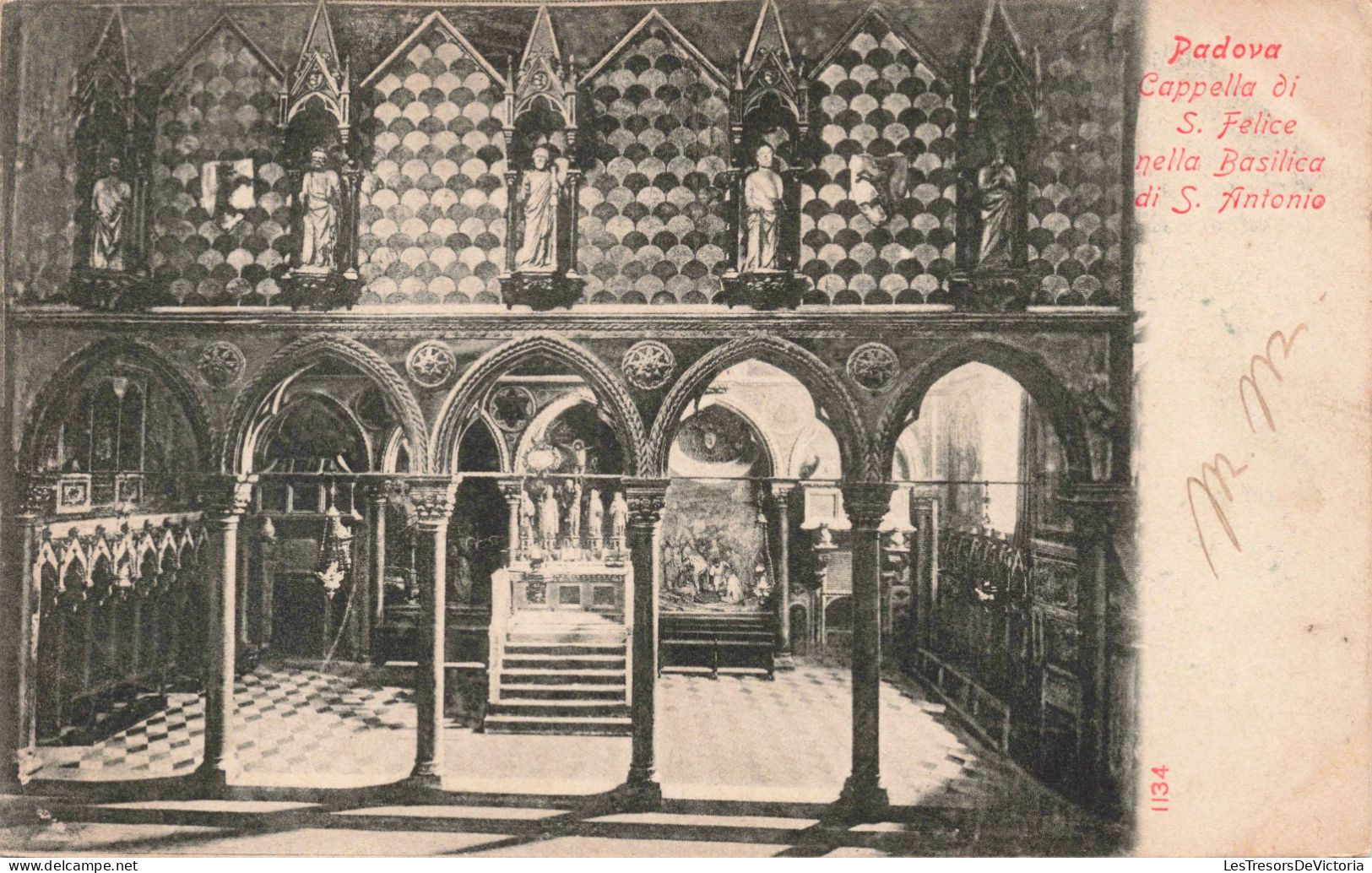 ITALIE - Padova - Cappella Di S Felicenella  Basillica Di S Antonio -  Carte Postale Ancienne - Padova (Padua)