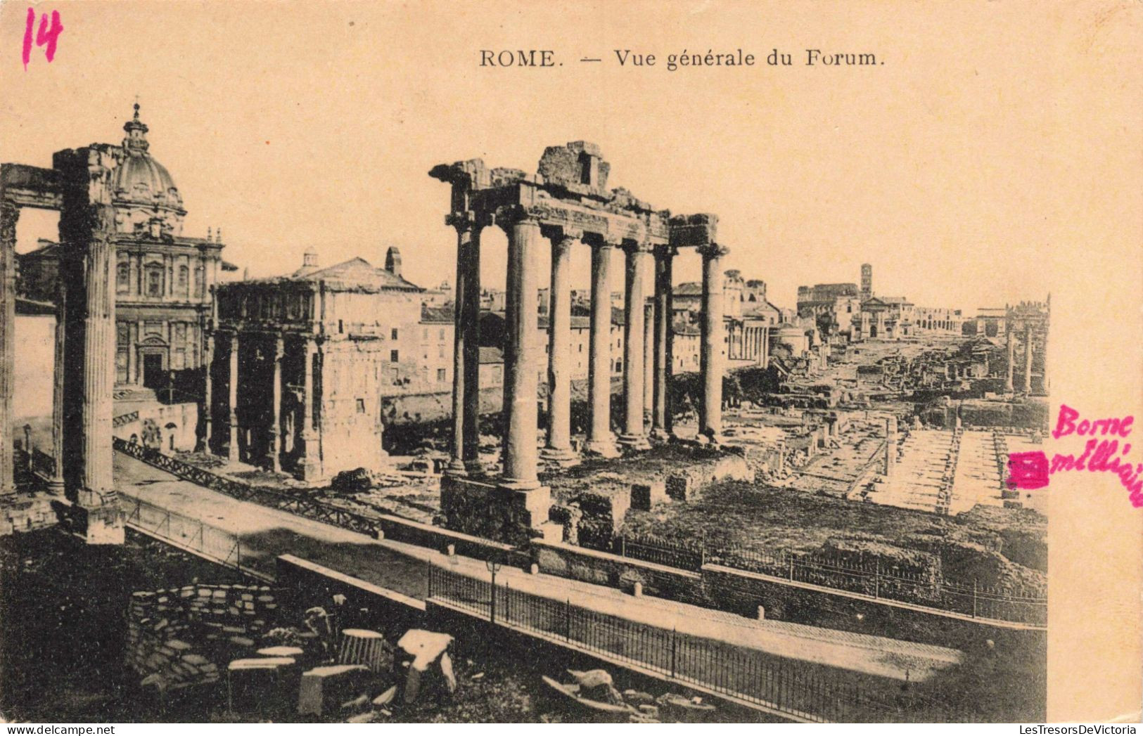 ITALIE - Roma - Vue Générale De Forum -  Carte Postale Ancienne - Autres Monuments, édifices