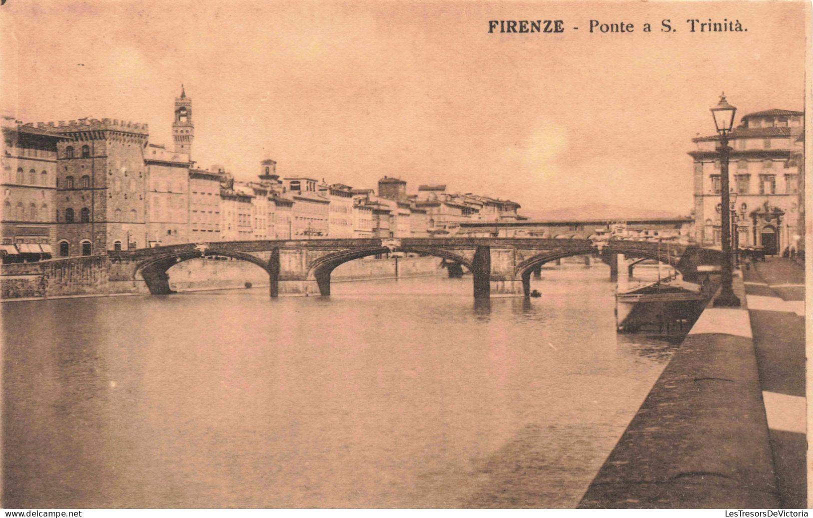ITALIE - Firenze - Ponte A S Trinità -  Carte Postale Ancienne - Firenze (Florence)