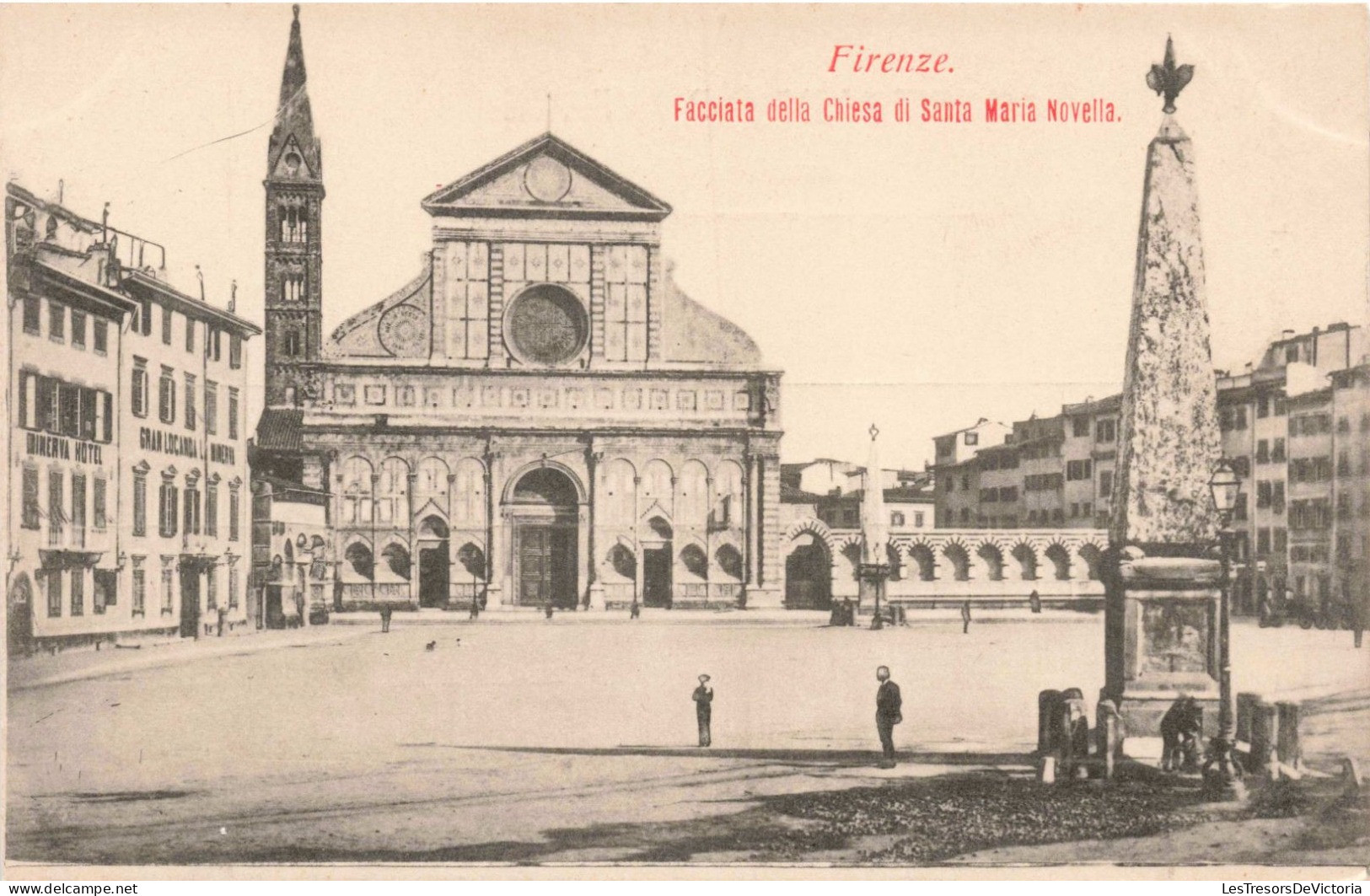 ITALIE - Firenze - Facciata Della Chiesa Di Santa Maria Novella -  Carte Postale Ancienne - Firenze (Florence)