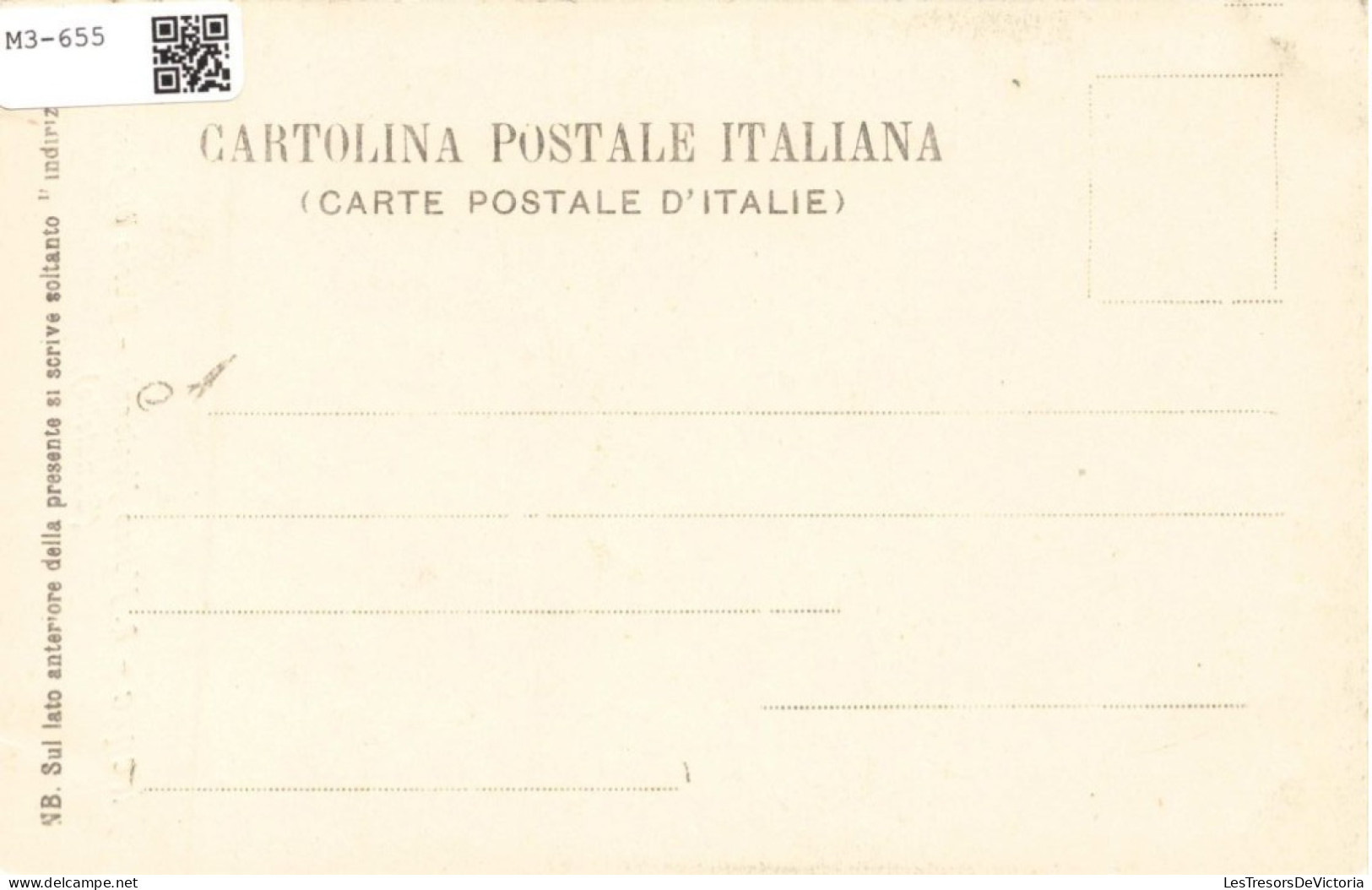 ITALIE - Firenze - Museo Nazionale - Busto Di Fanciullo -  Carte Postale Ancienne - Firenze (Florence)