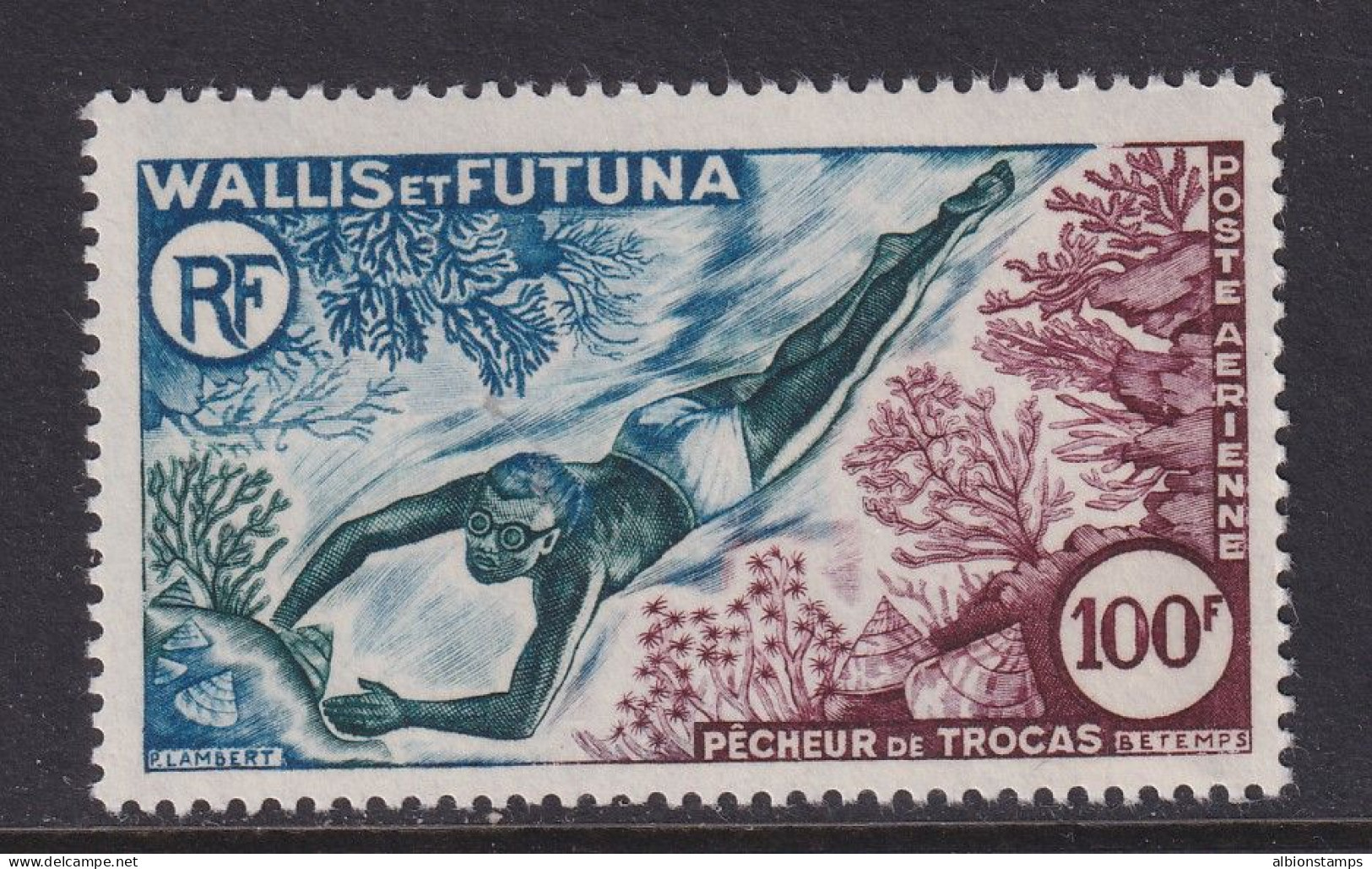 Wallis And Futuna Islands, Scott C16, MNH - Unused Stamps