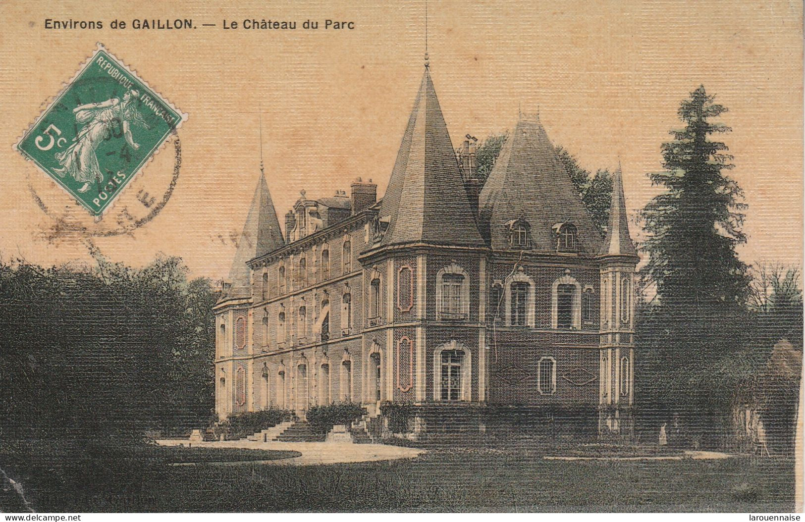 27 - AUBEVOYE - Le Château Du Parc - Aubevoye