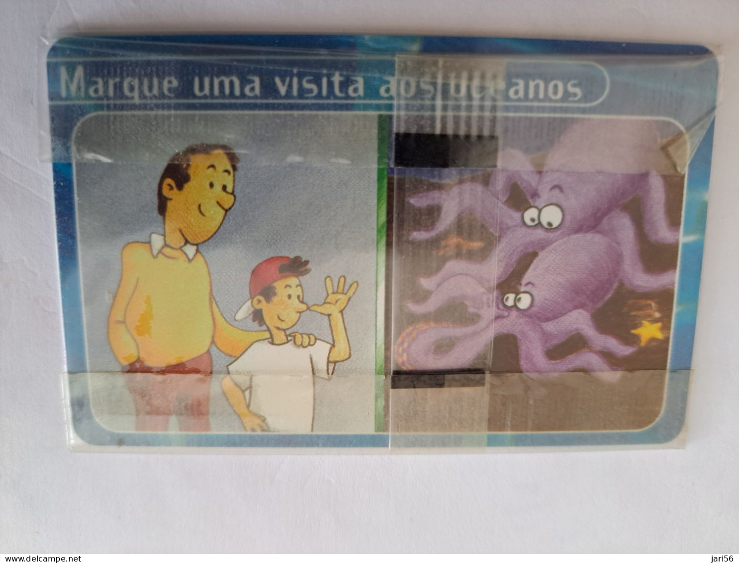 PORTUGAL   CHIPCARD / 100 UNITS / CARTOON/ 19DE MARCO DIA DO PAI / EXPO 98    MINT IN WRAPPER      **15008** - Portugal