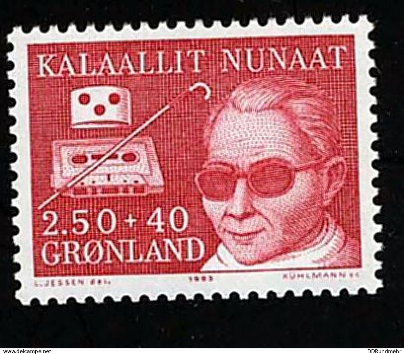 1983 Handicaped People  Michel GL 142 Stamp Number GL B11 Yvert Et Tellier GL 130 Stanley Gibbons GL 139 Xx MNH - Nuevos