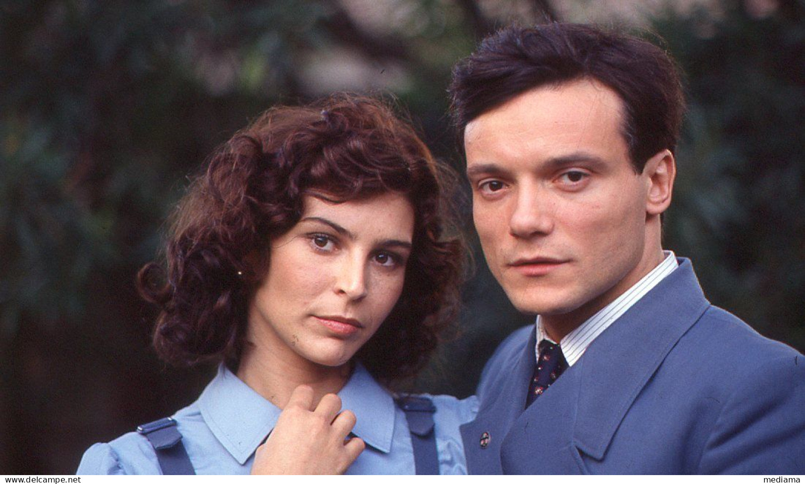 Dia576	DIAPOSITIVA MASSIMO RANIERI E ROBERTA PALADINO 5.11.81 - Diapositives