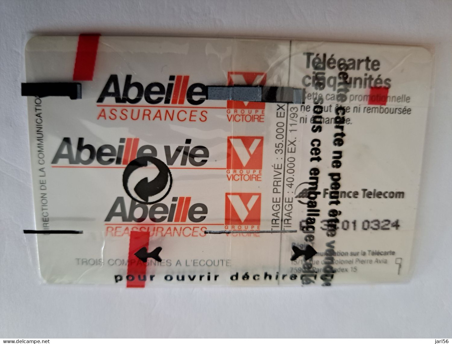 FRANCE/FRANKRIJK   CHIPCARD / PRIVE/ TELECARTE CINQ/ GROUP VICTOIRE/ 40.000 EX /  MINT IN WRAPPER     ** 15017** - Nachladekarten (Handy/SIM)