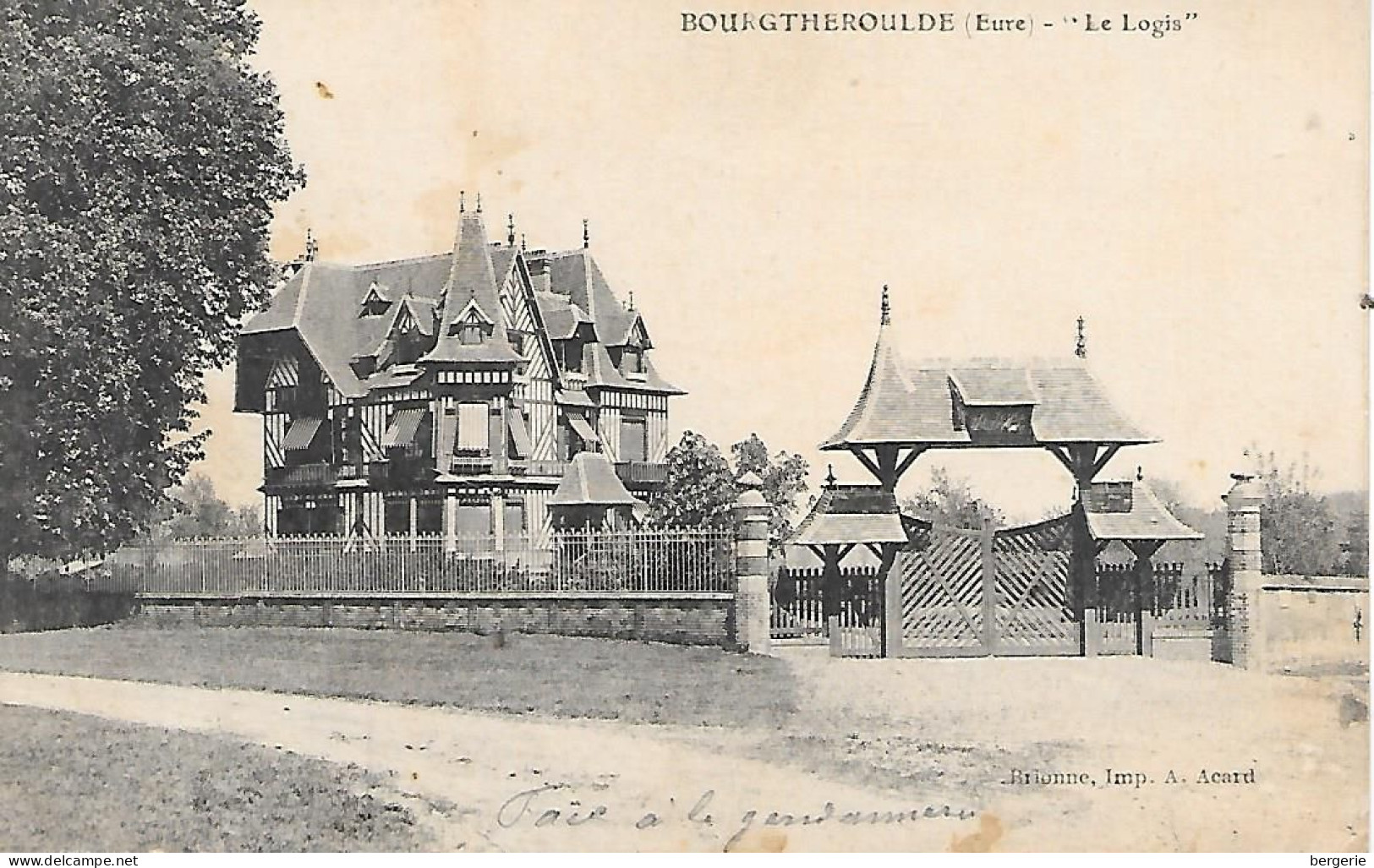 B/167             27   Bourgtheroulde     -    Le Logis - Bourgtheroulde