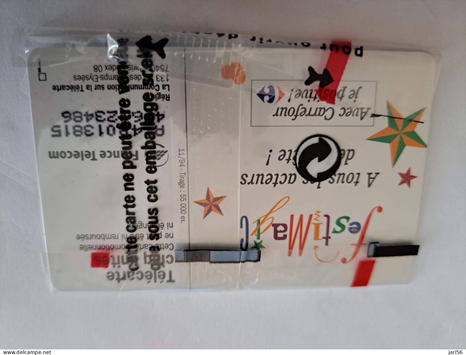 FRANCE/FRANKRIJK   CHIPCARD / PRIVE/ TELECARTE CINQ/ FESTIMAIC/ LADY / 55.000 EX /  MINT IN WRAPPER     ** 15018** - Voorafbetaalde Kaarten: Gsm