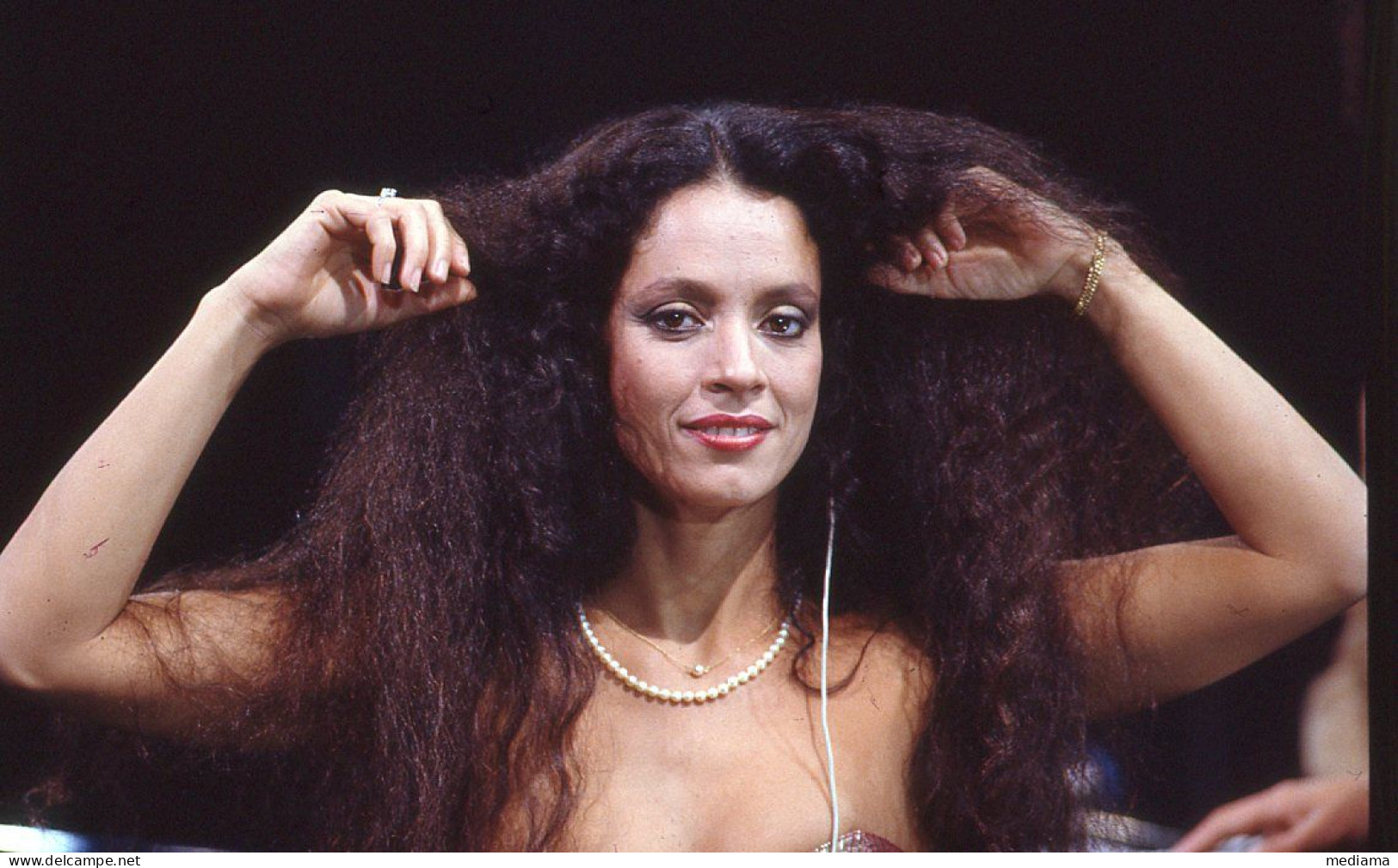 Dia659	DIAPOSITIVA 35mm CANTANTE SONIA BRAGA - Diapositives