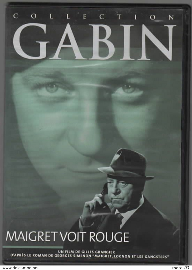 MAIGRET VOIT ROUGE     Avec Jean GABIN   C18 - Classiques