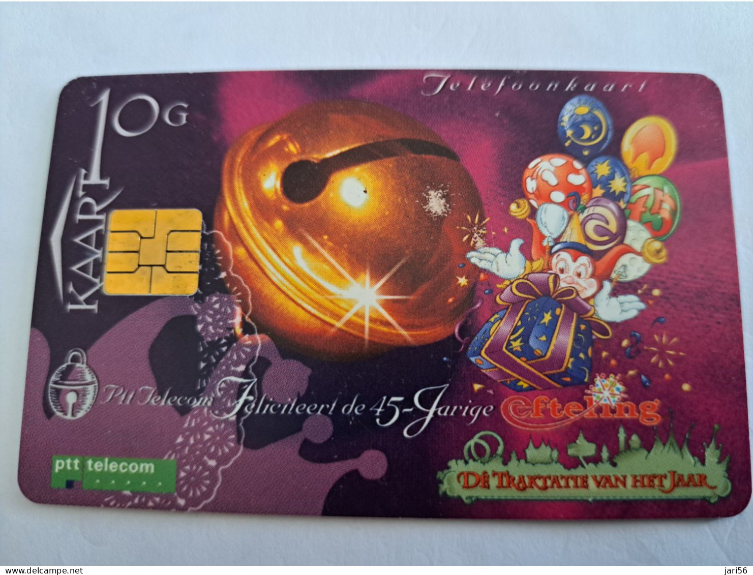 NETHERLANDS  CHIPCARD /HFL 10,00 / EFTELING    /  USED  CARD    ** 15026** - Non Classés