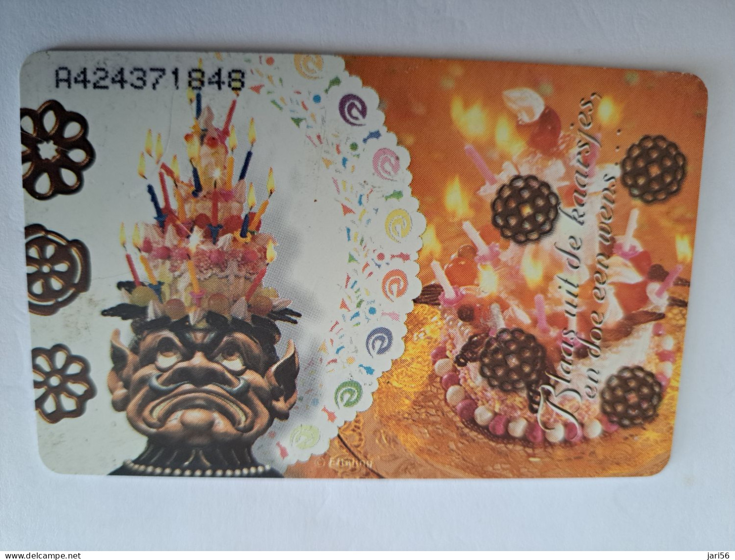 NETHERLANDS  CHIPCARD /HFL 10,00 / EFTELING    /  USED  CARD    ** 15026** - Ohne Zuordnung