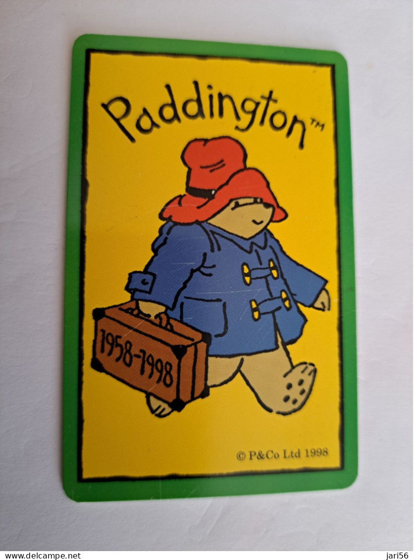 NETHERLANDS  CHIPCARD /HFL 10,00 CARTOON/ BEAR PADDINGTON   /     /  USED  CARD    ** 15030** - Non Classés