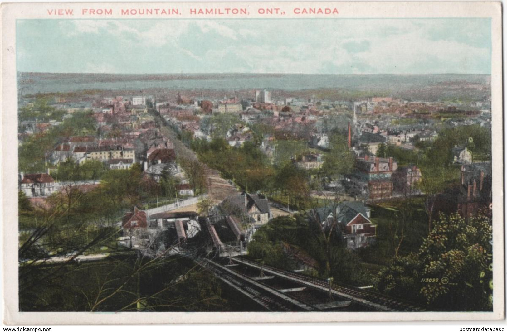 Hamilton, Ontario - View From Mountain - Hamilton
