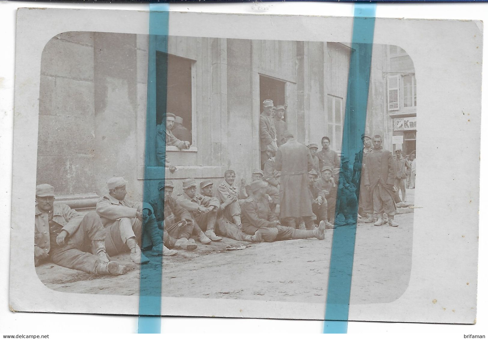 55 MEUSE VIGNEULLES LES HATTONCHATEL CARTE PHOTO ALLEMANDE PRISONNIERS FRANCAIS MILITARIA 1914 1918 - Vigneulles Les Hattonchatel