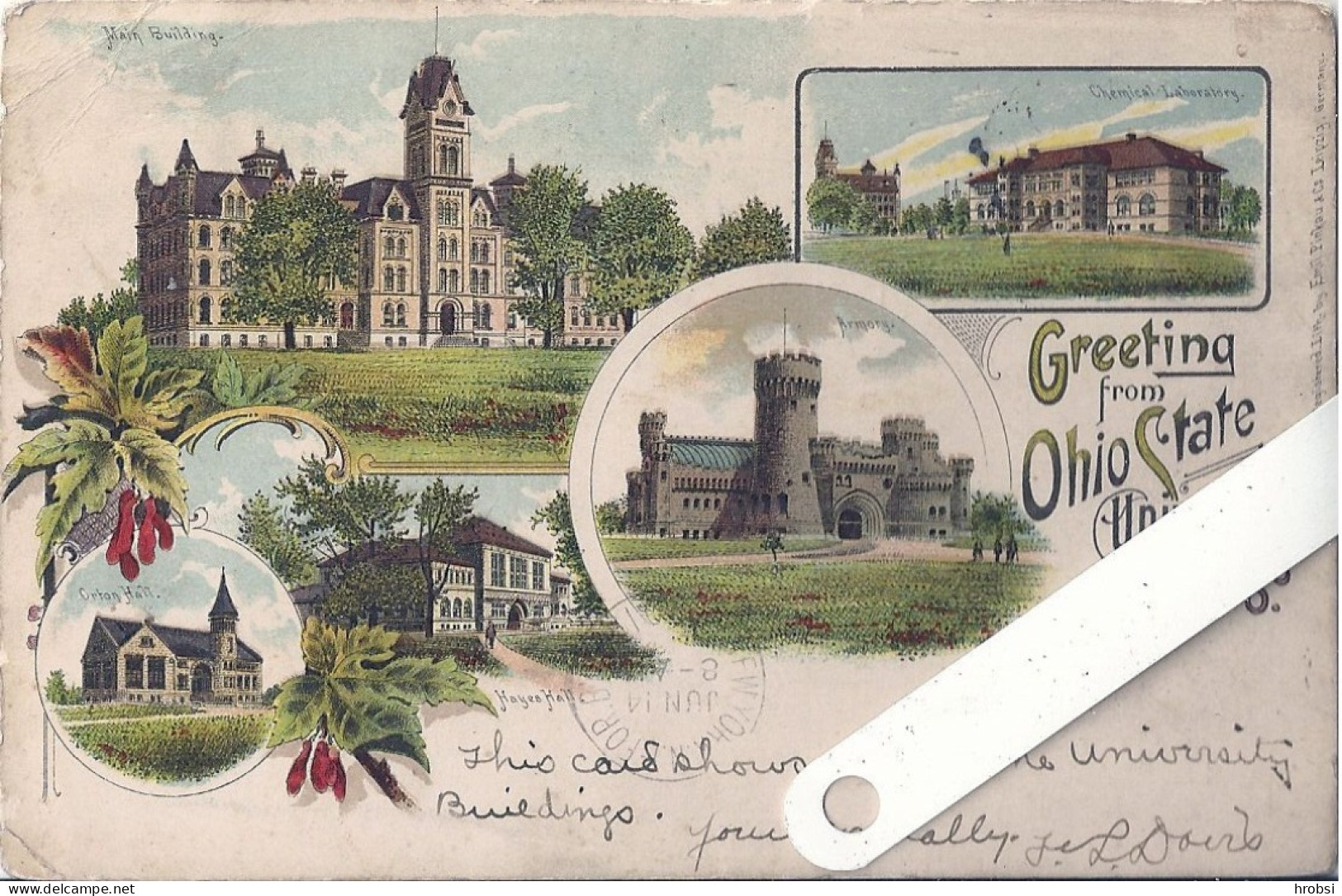 Ohio, Type Gruss, Greeting From Ohio State University Columbus - Columbus
