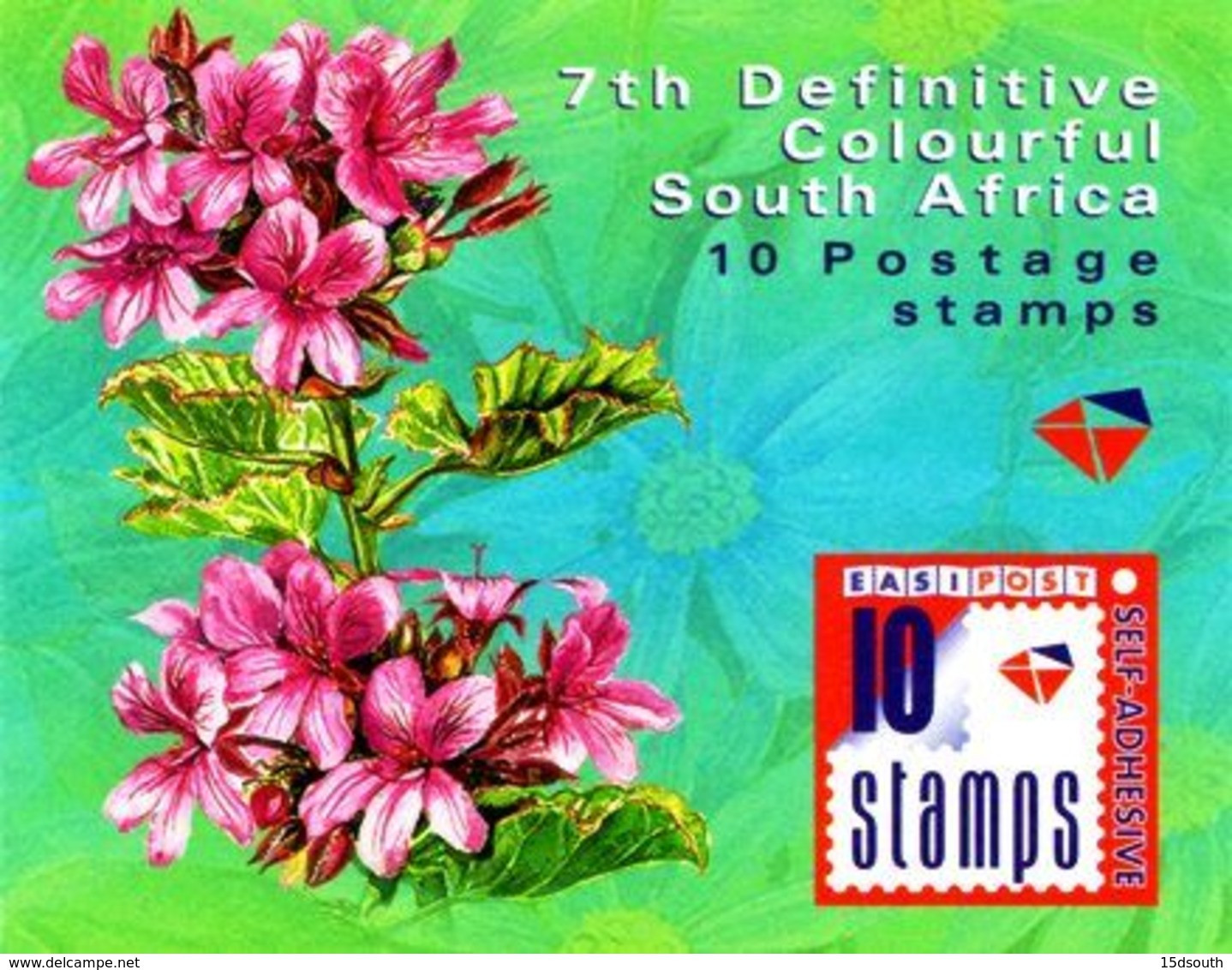 South Africa - 2000 7th Definitive Fauna And Flora R1.30 Flowers Booklet (**) (2000.11.01) # SG SB60 - Booklets