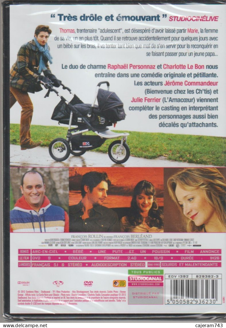 DVD. LA STRATEGIE DE LA POUSSETTE. Raphaël PERSONNAZ - Charlotte LE BON - Camélia JORDANA. NEUF Sous Cellophane - Comédie