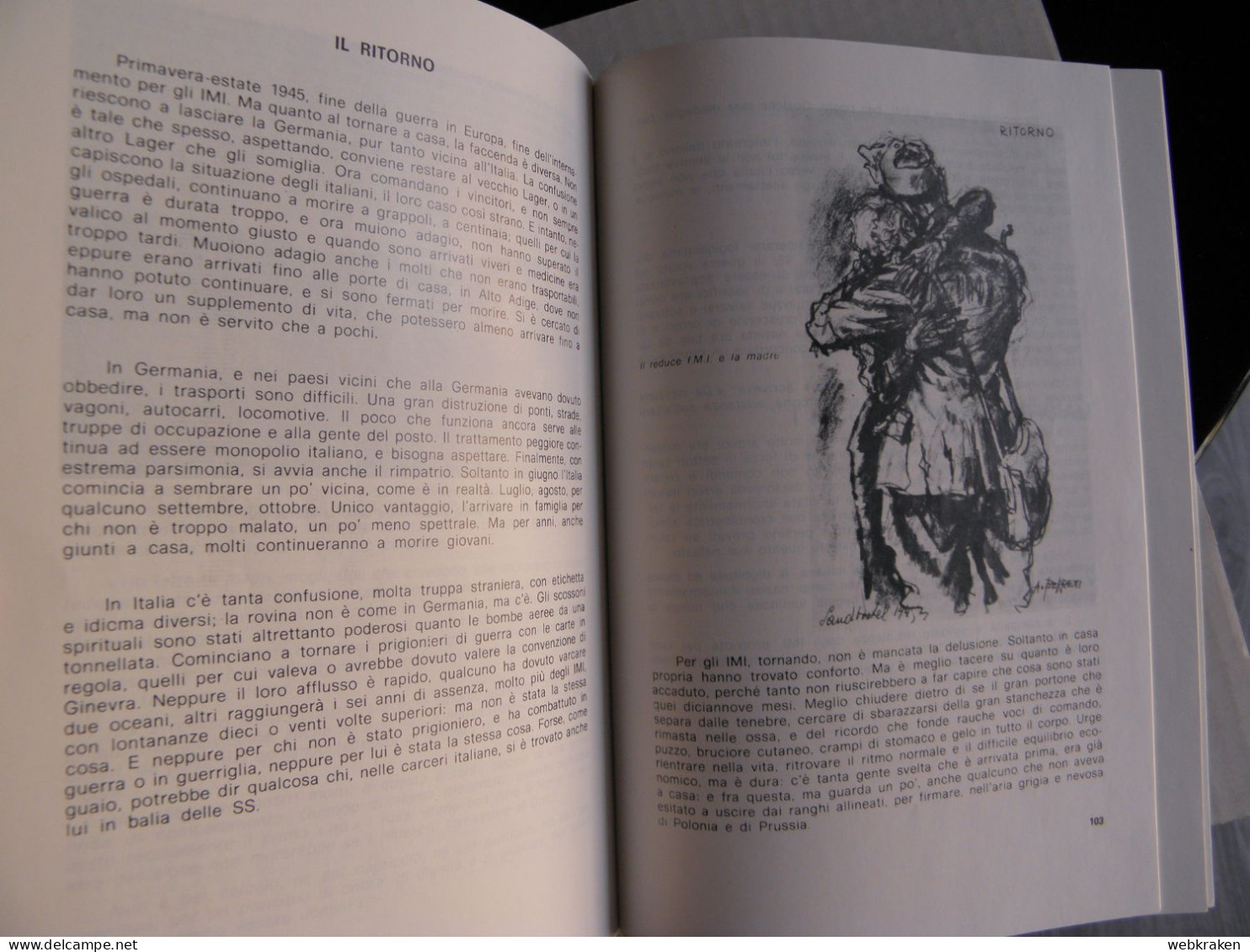 LIBRO MILITARI ITALIANI CADUTI NEI LAGER NAZISTI PRIGIONIA STERMINIO PRIGIONIERI - Guerre 1939-45