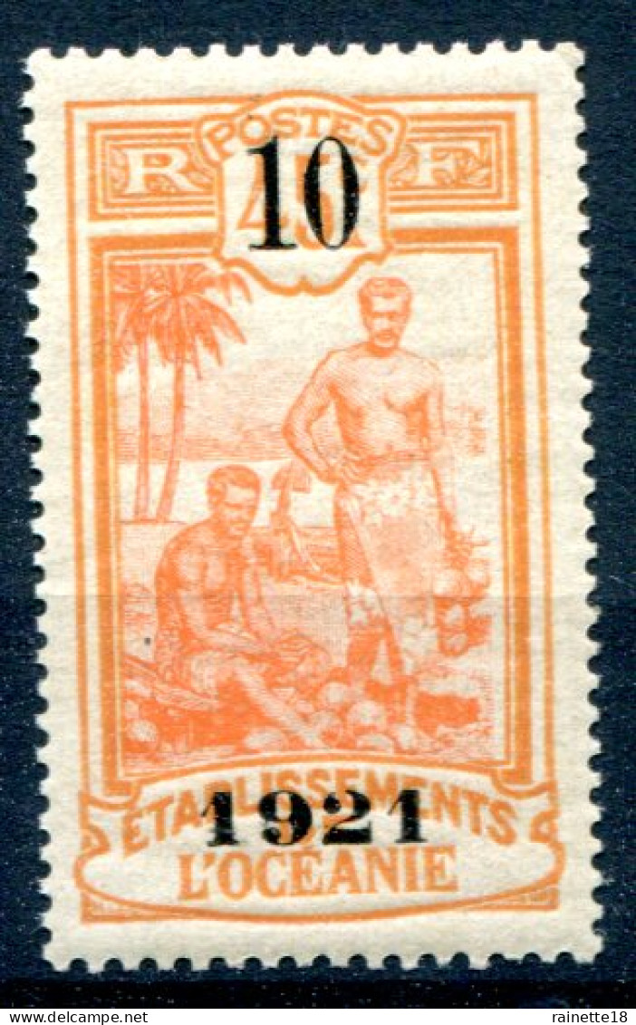 Ets De L'Océanie     N° 45  ** - Unused Stamps