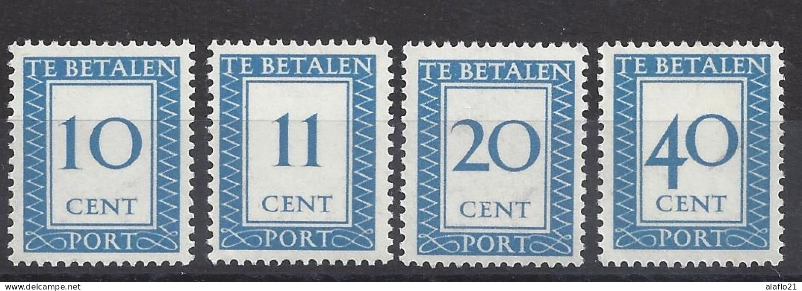 PAYS-BAS - LOT TIMBRES TAXE NEUFS SANS CHARNIERE - Postage Due