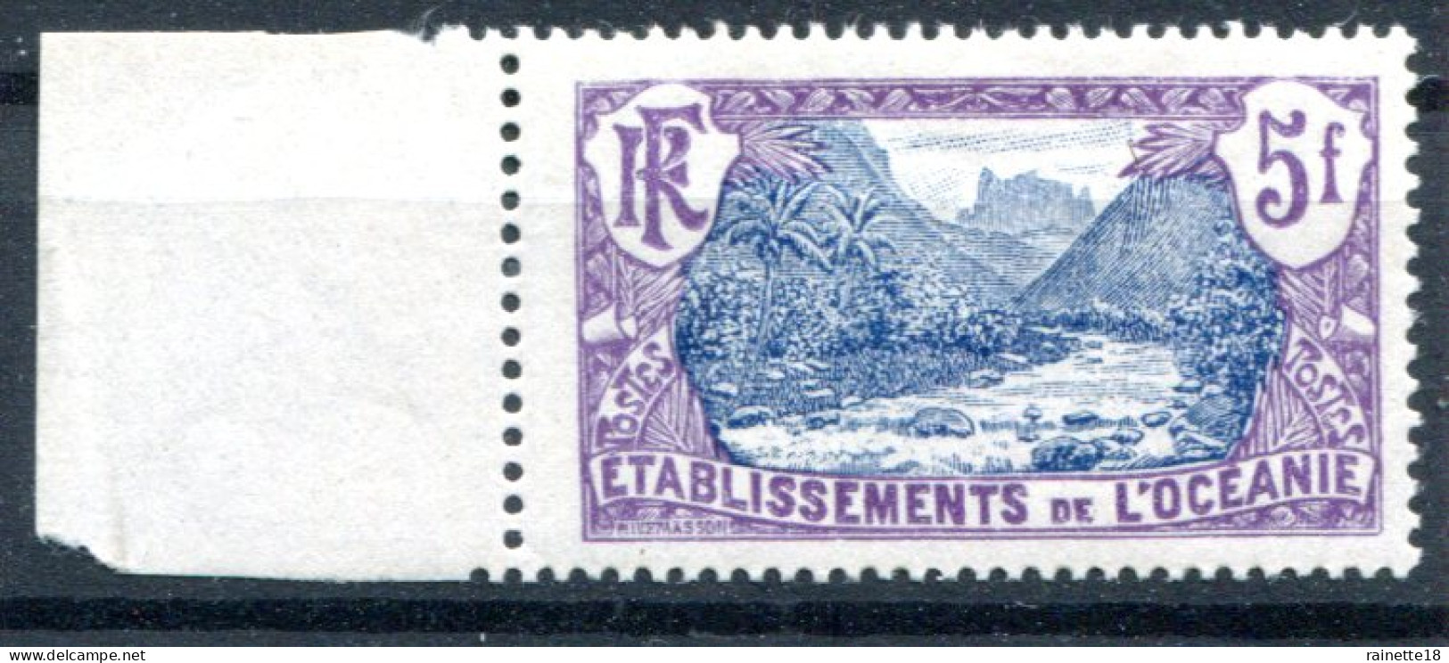 Ets De L'Océanie     N°  37 ** - Unused Stamps