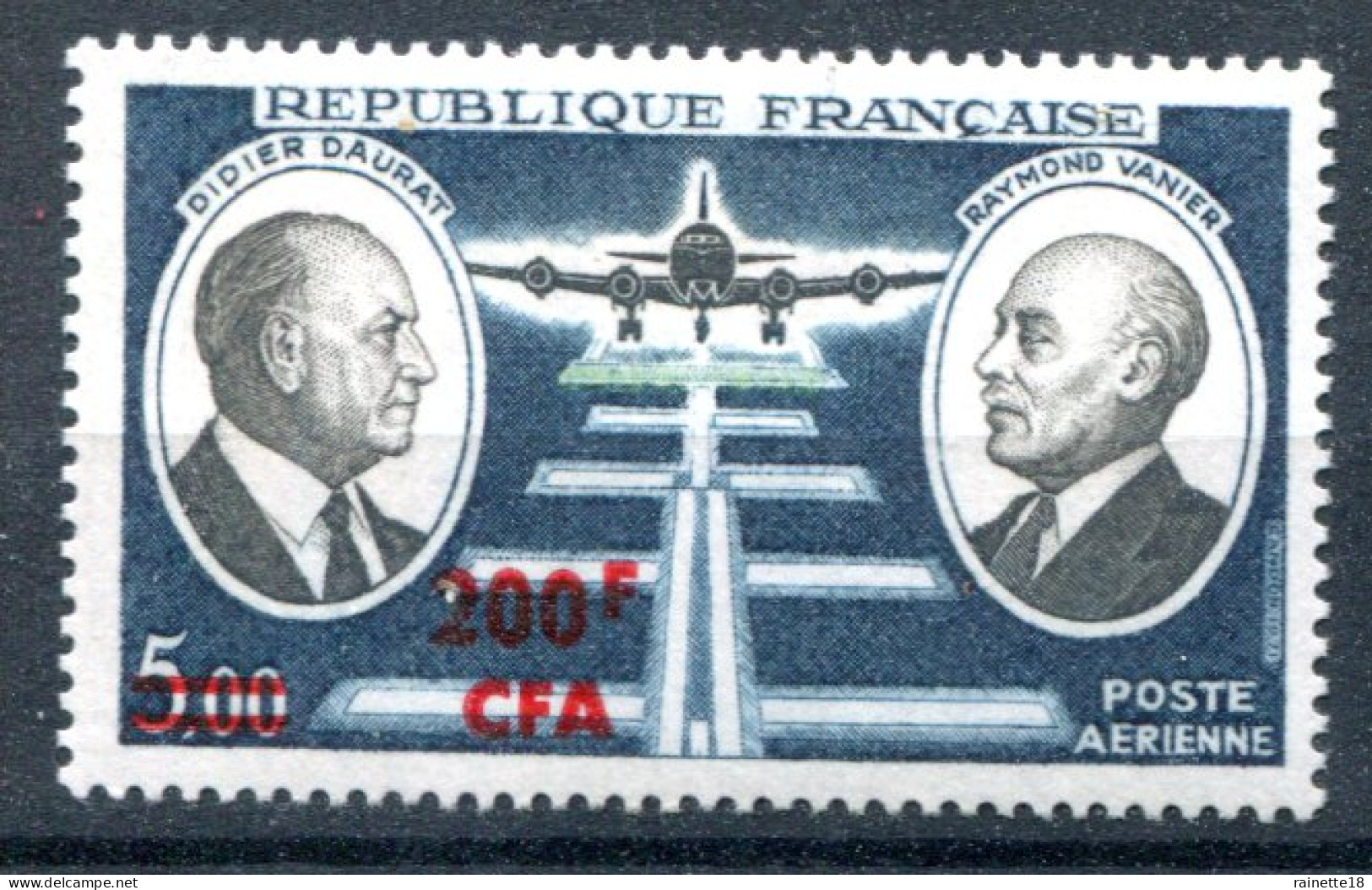 Réunion        CFA       PA  62 ** - Airmail