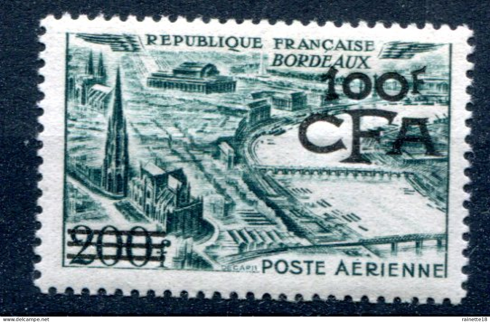 Réunion        CFA       PA  49 ** - Poste Aérienne