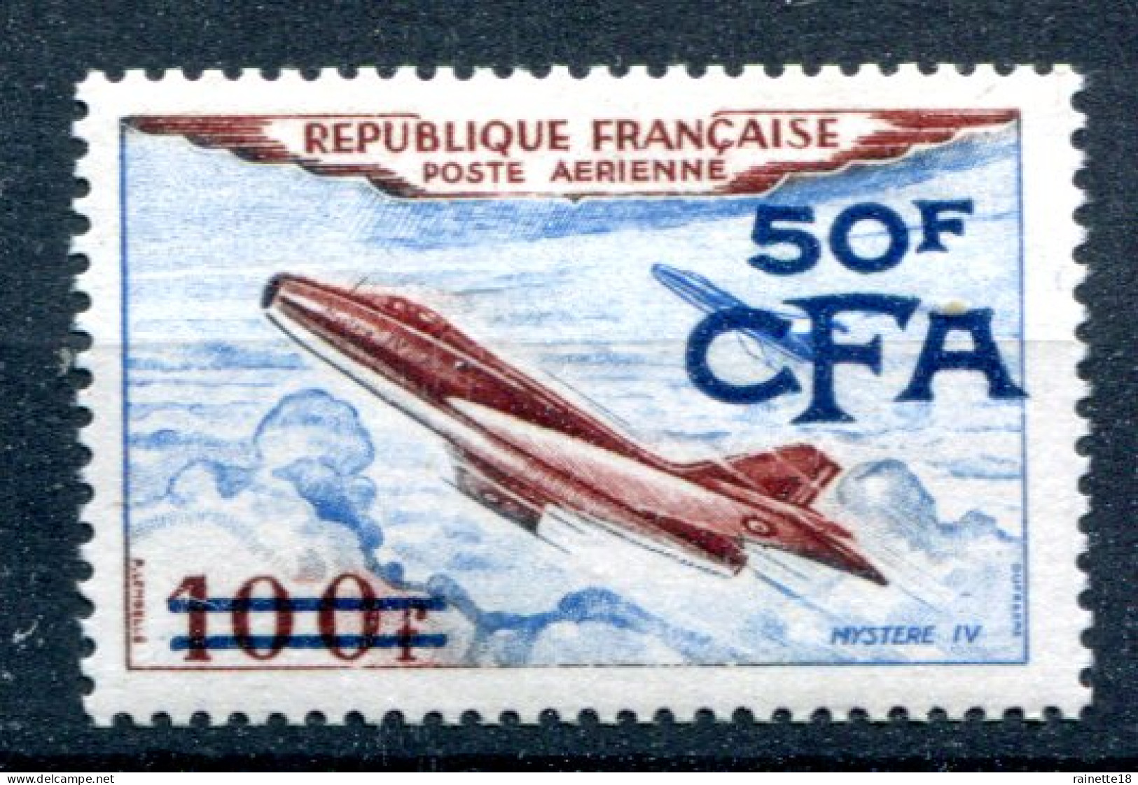 Réunion        CFA       PA  52 ** - Airmail