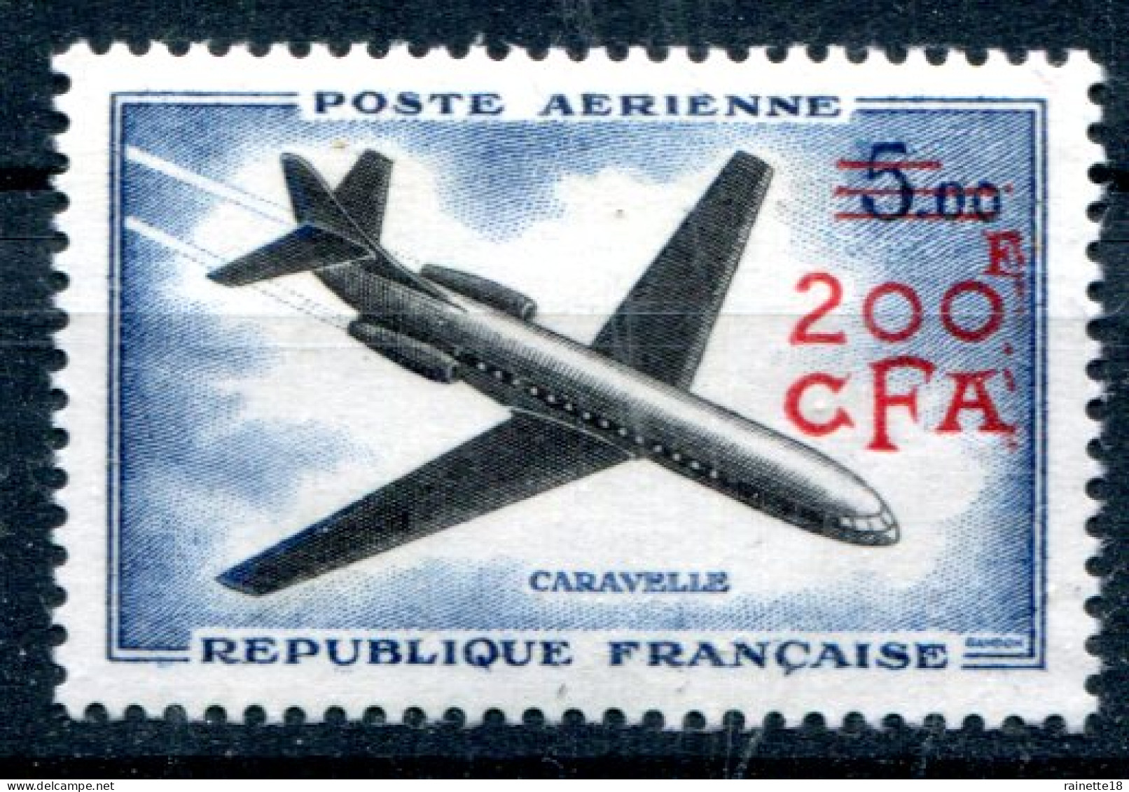 Réunion        CFA       PA  59 ** - Luftpost