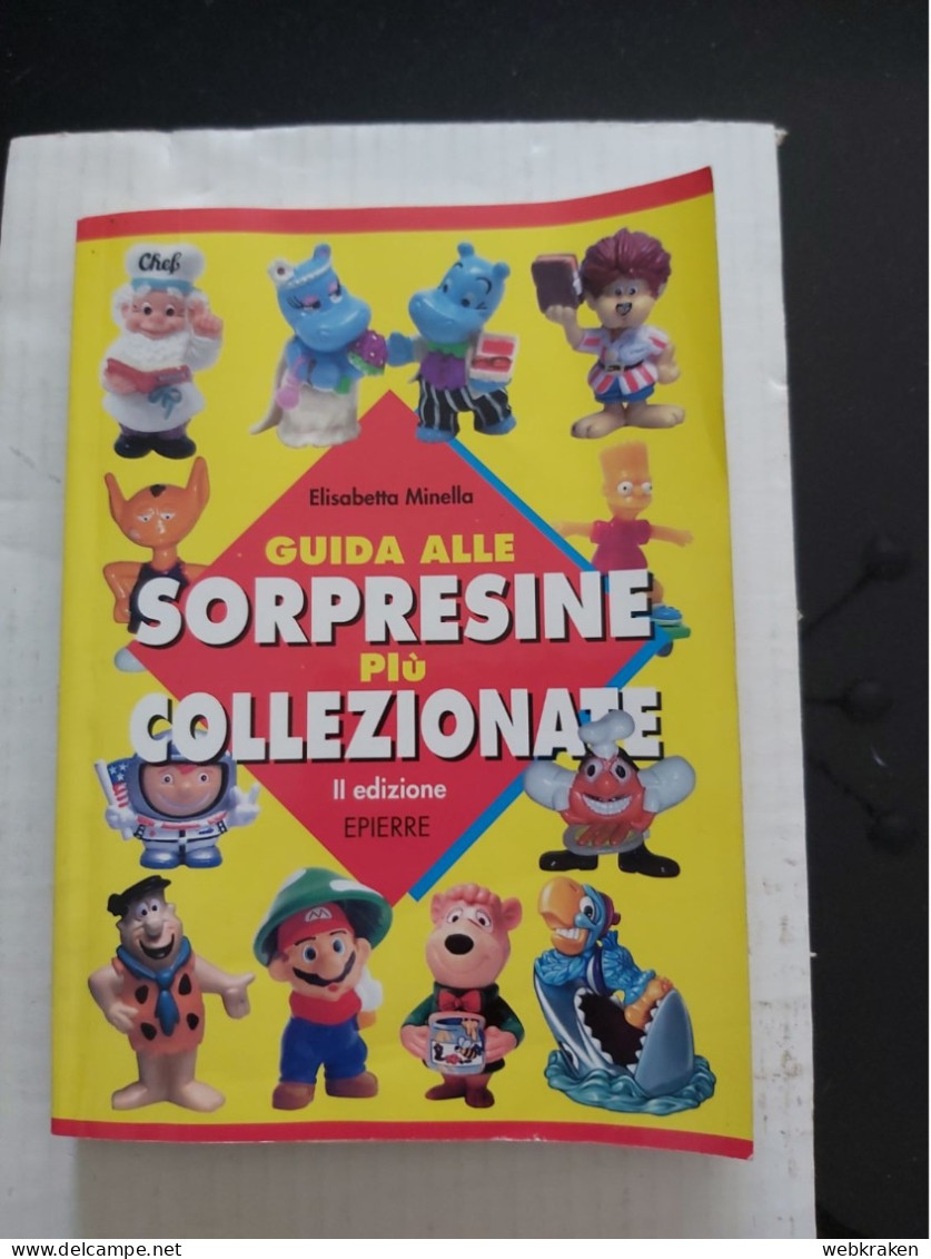 SORPRESINE KINDER CATALOGO 2 EDIZIONE - Personajes