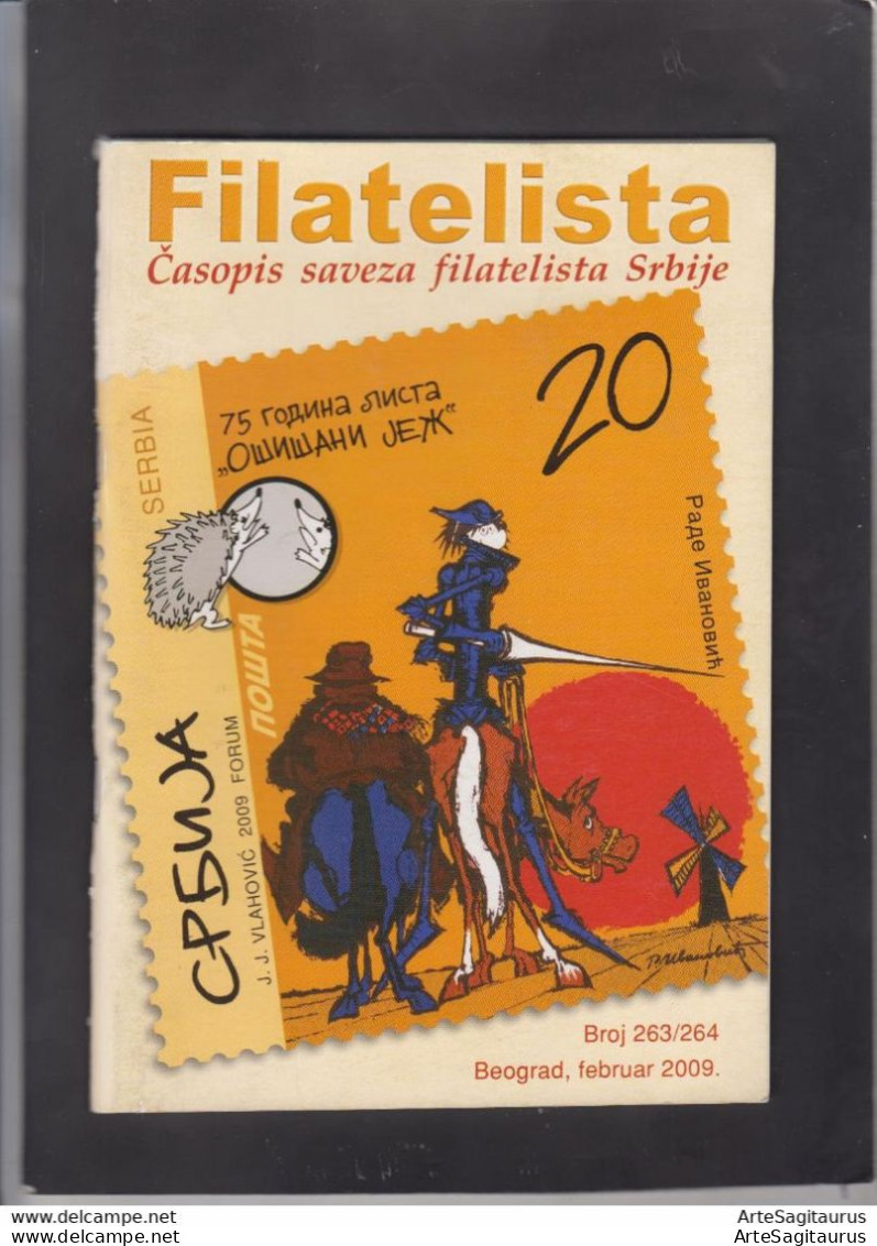 SERBIA, 2009, STAMP MAGAZINE "FILATELISTA", # 263/264  (012) - Other & Unclassified