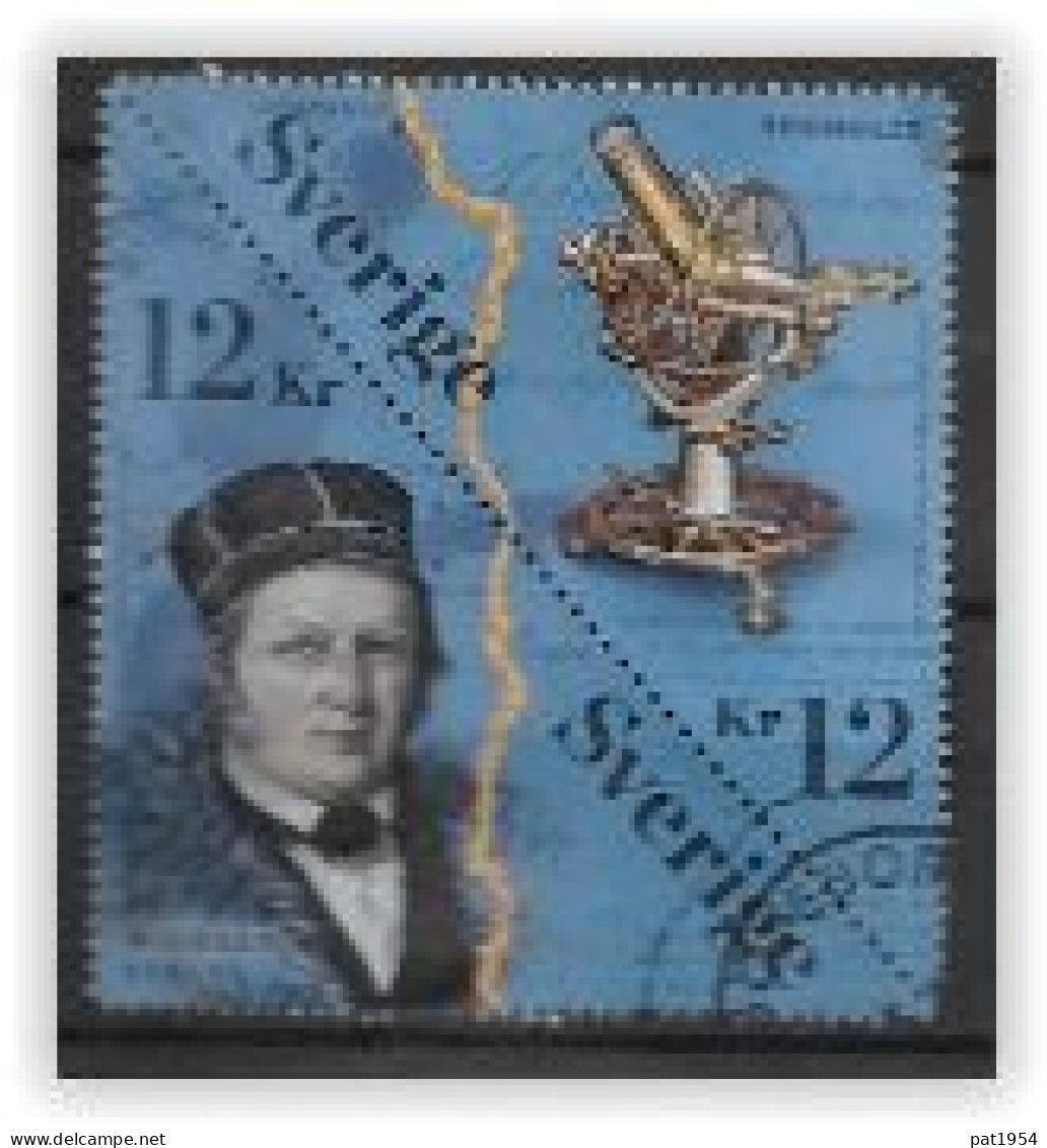 Suède 2011 2810/2811 Oblitérés Wilhem Von Struve - Used Stamps
