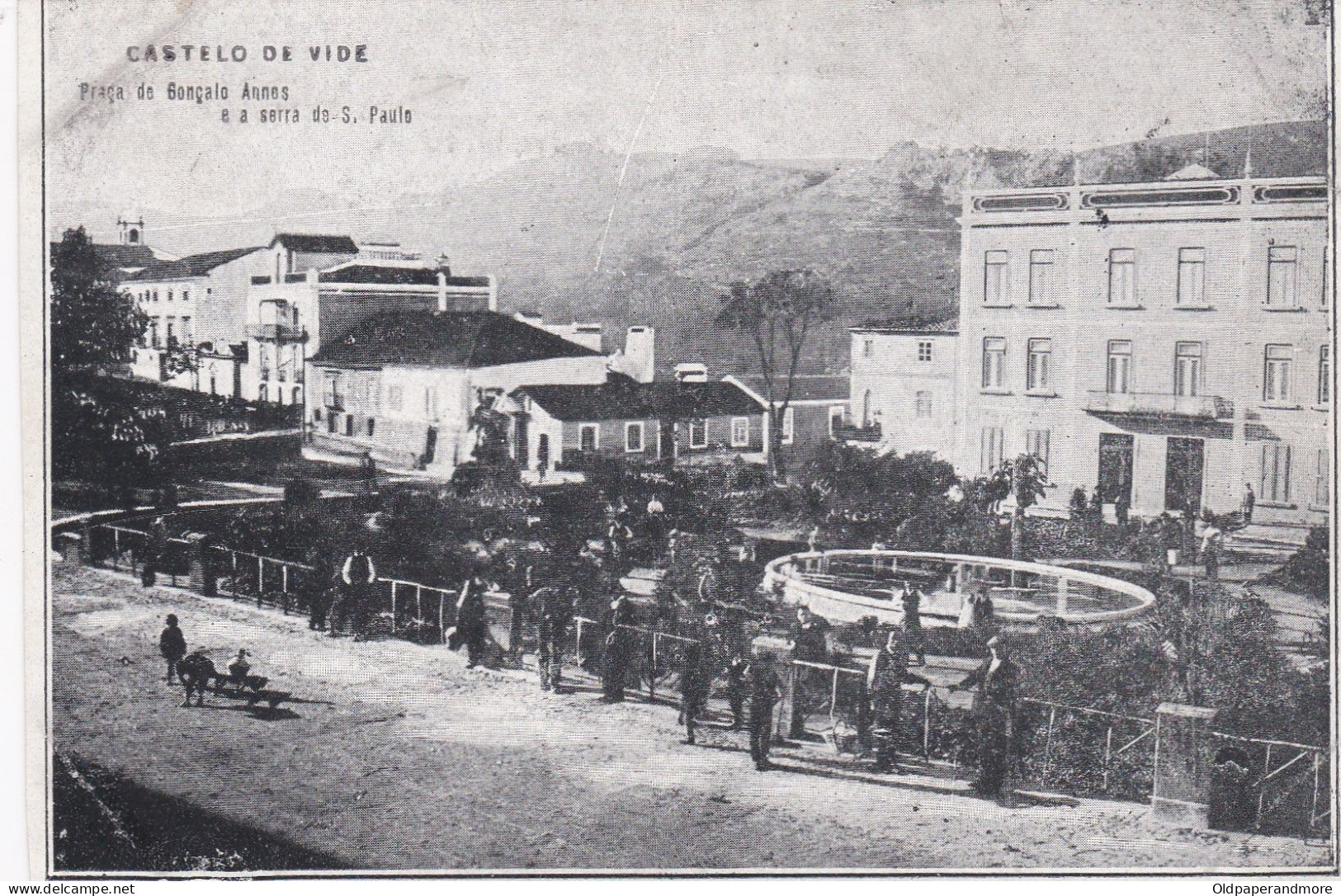 POSTCARD PORTUGAL - CASTELO DE VIDE - PRAÇA GONÇALO ANNES - Portalegre