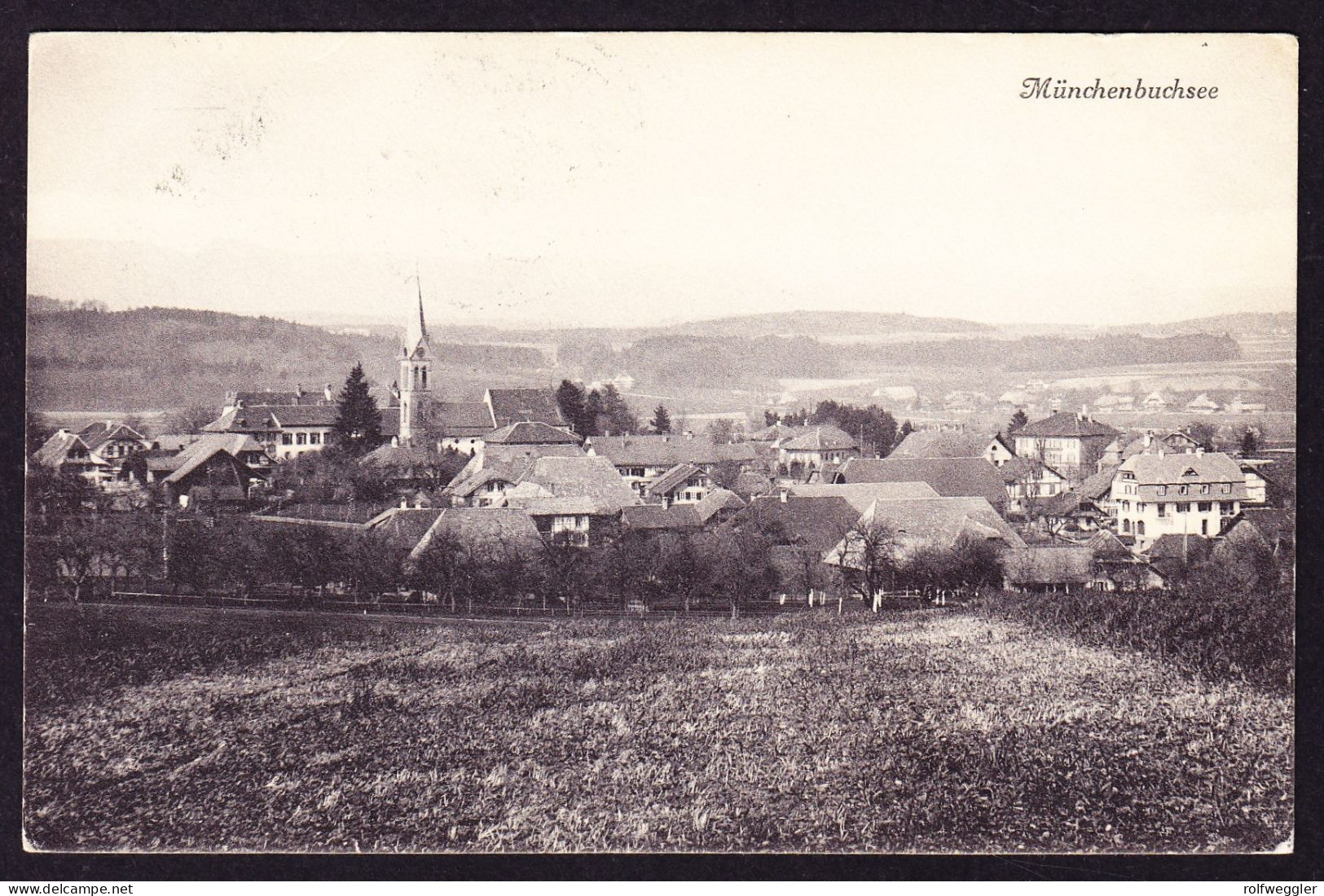 1912 Gelaufene AK Aus Münchenbuchsee. - Münchenbuchsee