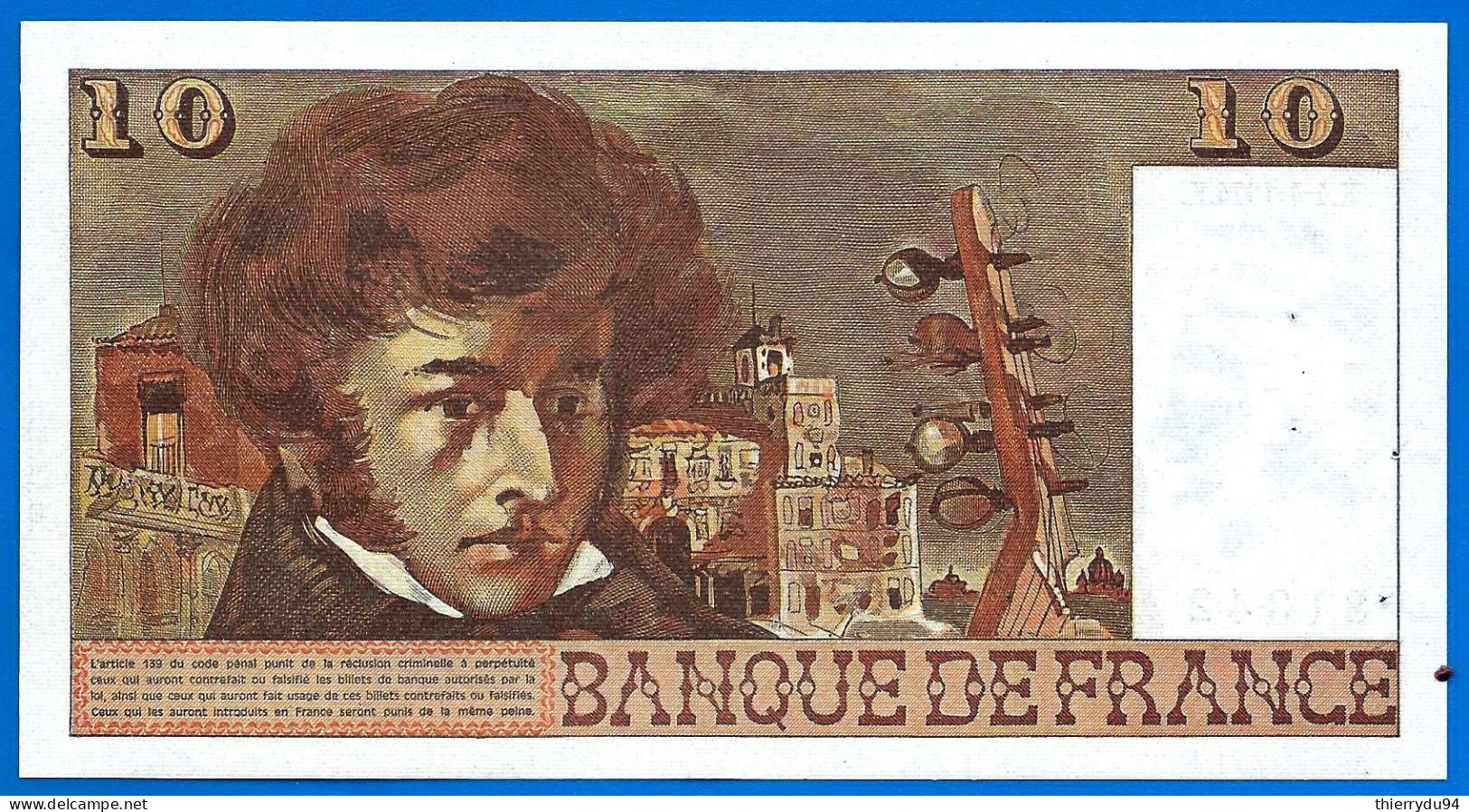 France 10 Francs 1974 Serie R Du 04 04 1974 Que Prix + Port Berlioz Paypal Crypto Bitcoin OK - 10 F 1972-1978 ''Berlioz''