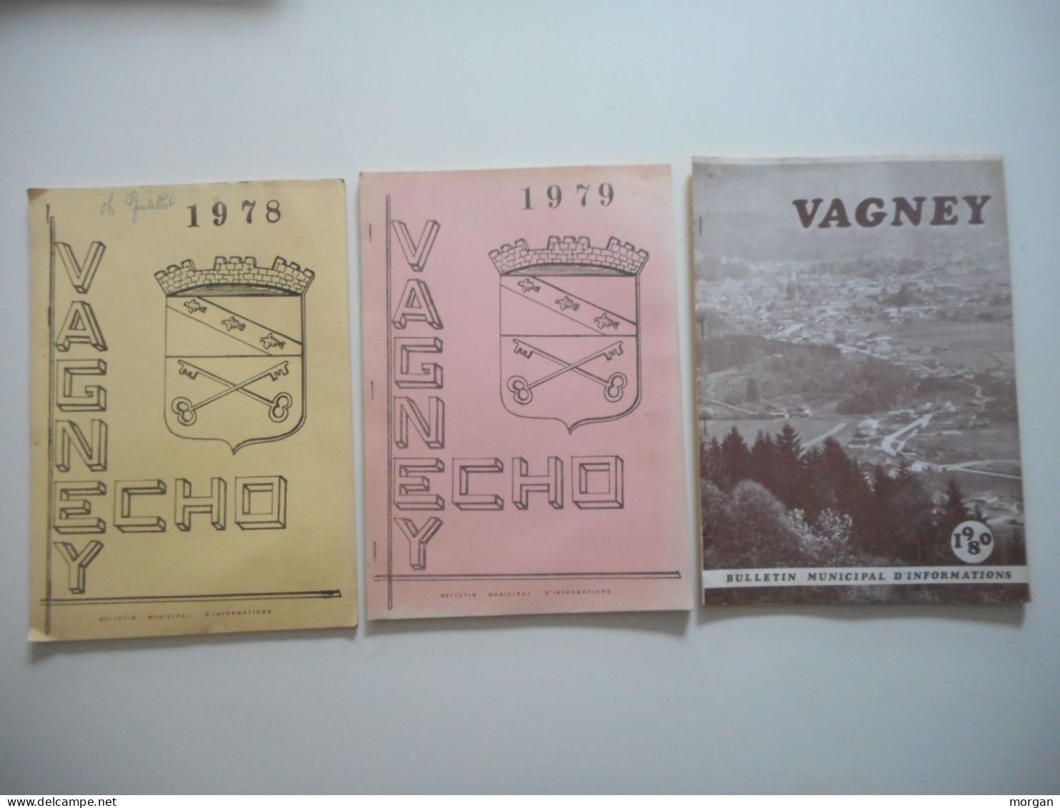 LORRAINE, VOSGES, VAGNEY - 1978 / 1997, LOT DE 13  ANCIENS BULLETINS VAGNEY ECHO, BULLETIN MUNICIPAL - Lorraine - Vosges