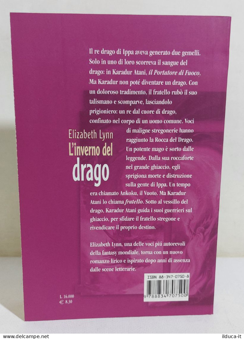 37233 V Elizabeth Lynn - L'inverno Del Drago - Fanucci Editore 2000 - Clásicos