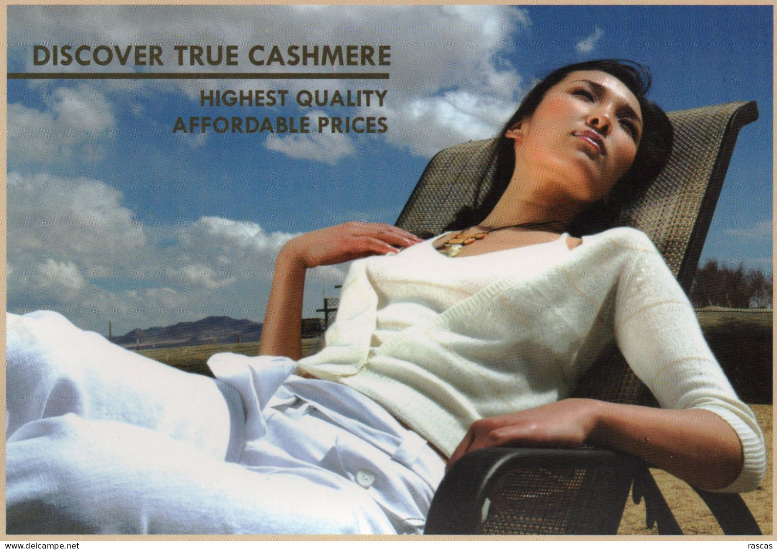 CPM - M - MONGOLIE - OULAN BATOR - GOYO - DISCOVER TRUE CASHMERE - Mongolia