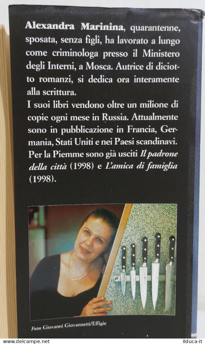 37266 V Alexandra Marinina - Morte In Cambio - PIEMME 1998 - Klassik