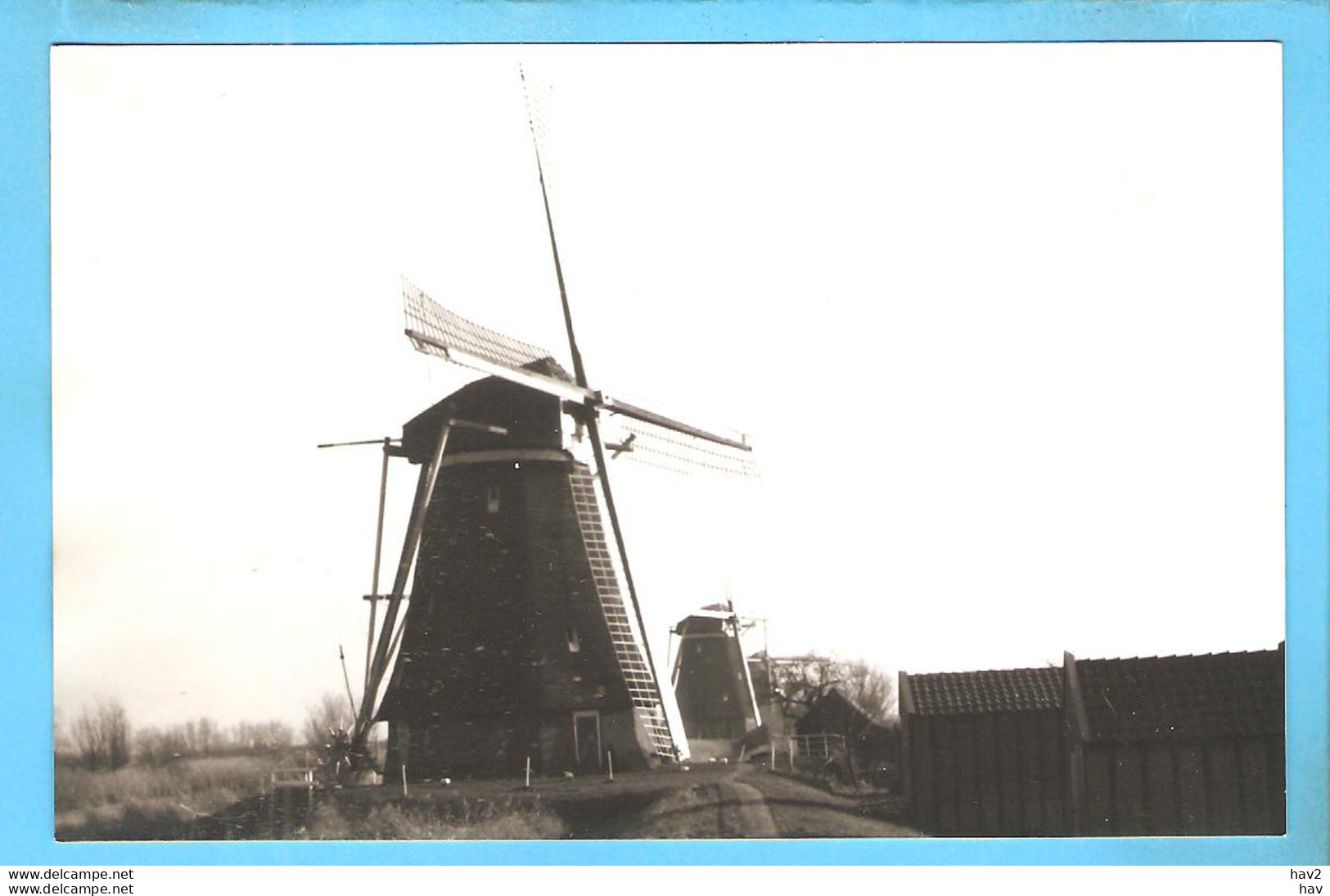 Kinderdijk Molens Foto/repro ML2767 - Kinderdijk