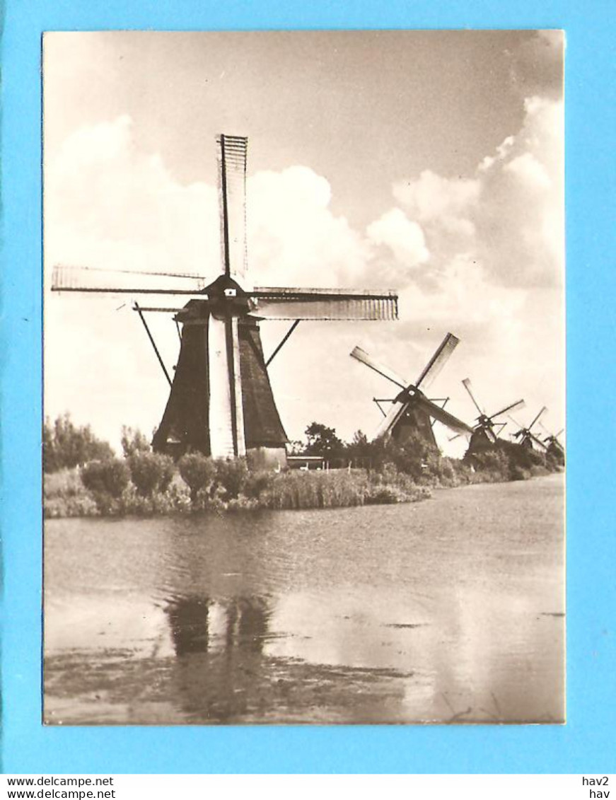 Kinderdijk Molen Foto/repro ML2826 - Kinderdijk