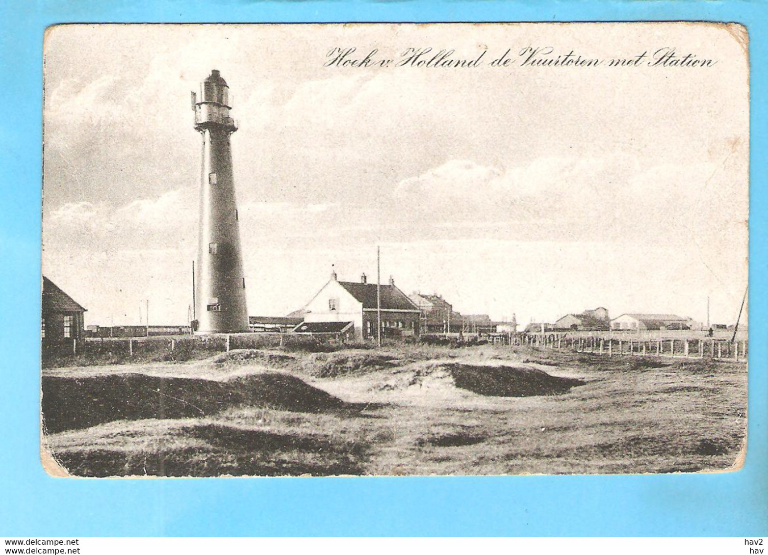 Hoek Van Holland Vuurtoren Station 1928 RY57275 - Hoek Van Holland