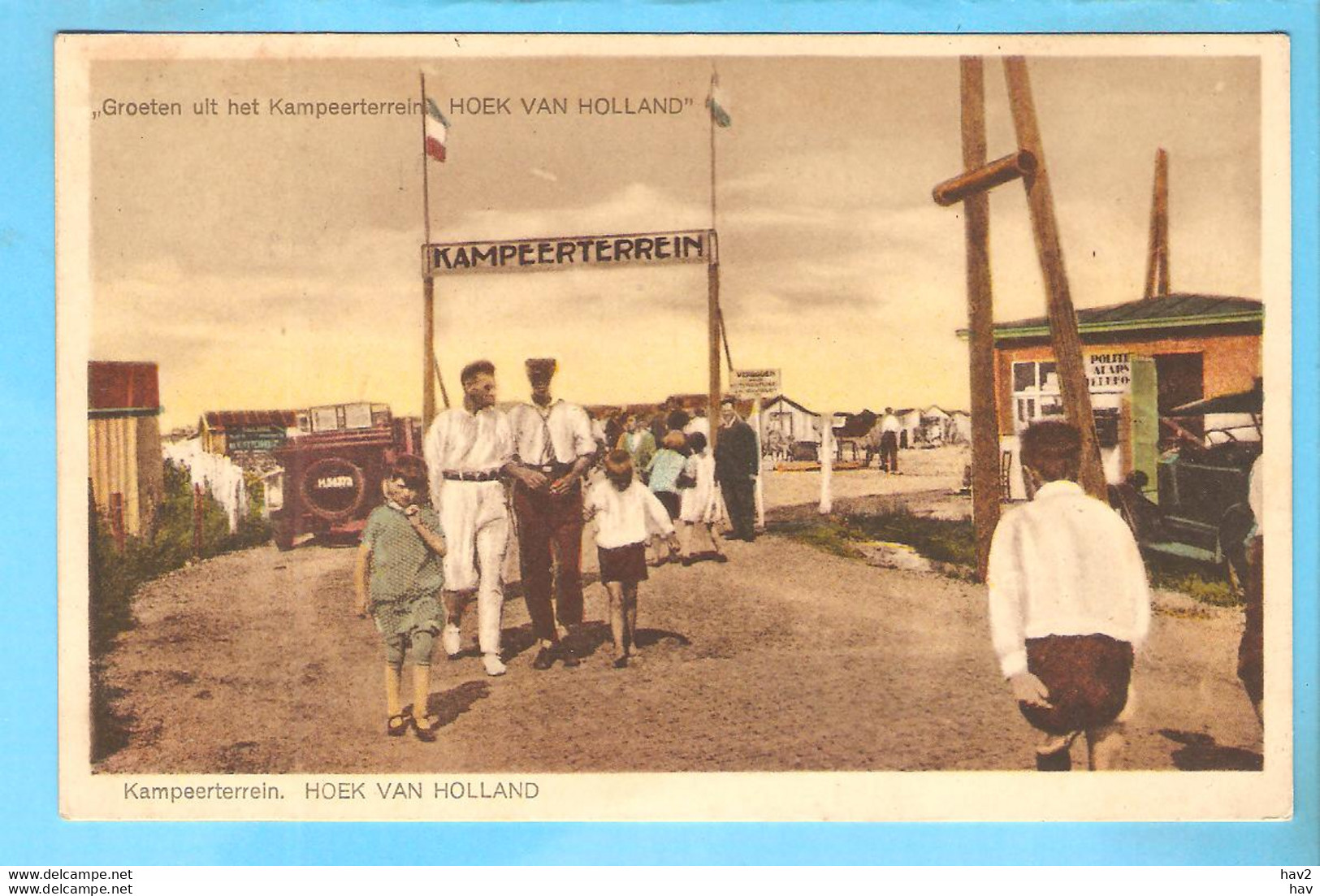 Hoek Van Holland Kampeerterrein 1931 RY57223 - Hoek Van Holland