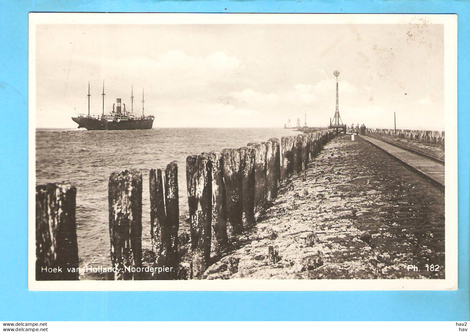 Hoek Van Holland Noorderpier 1933 RY57108 - Hoek Van Holland