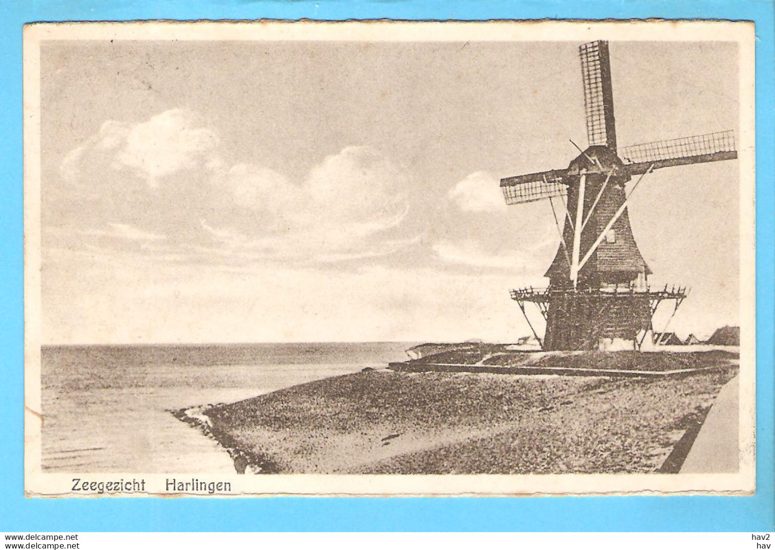 Harlingen Zeegezicht En Molen RY56780 - Harlingen